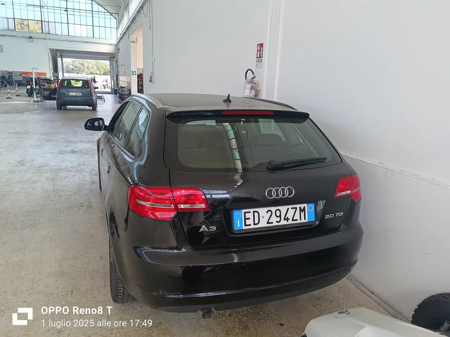 Audi A3 A3 II 2008 Sportback Sportback 2.0 tdi Ambition Nero - 2