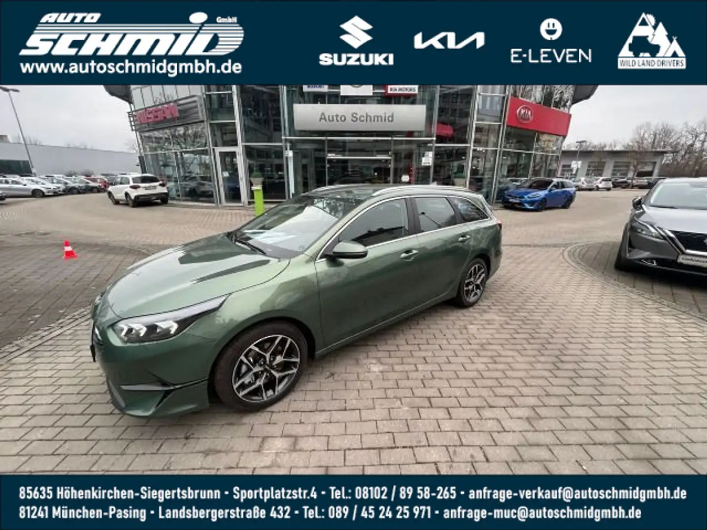 Kia Ceed SW / cee'd SW CEE'D SPORTSWAGON 1.5T AUTOMATIK SPIRIT Grün - 1
