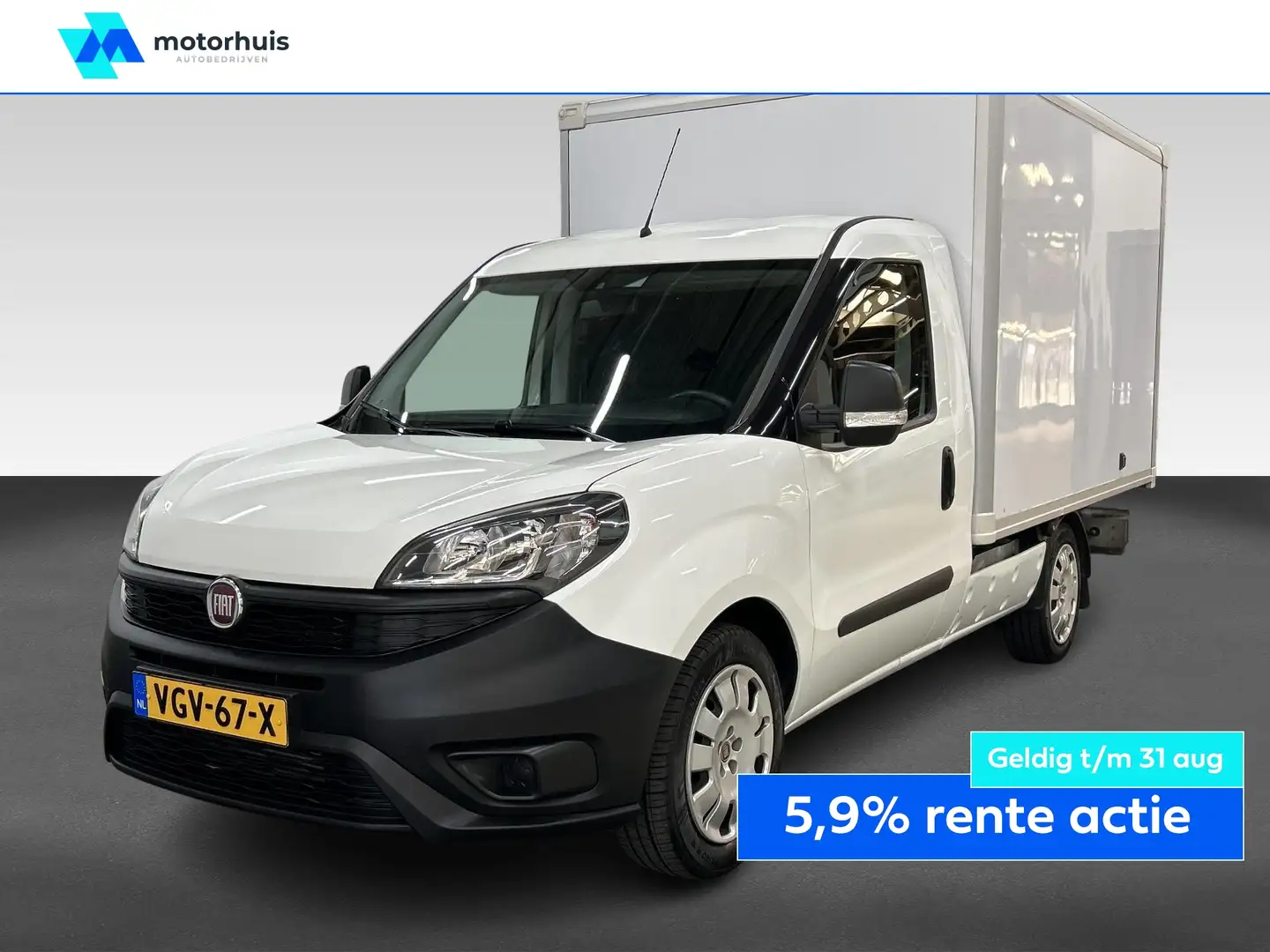 Fiat Doblo Work-Up 1.6 MJ Gesloten laadbak opbouw Blanc - 1