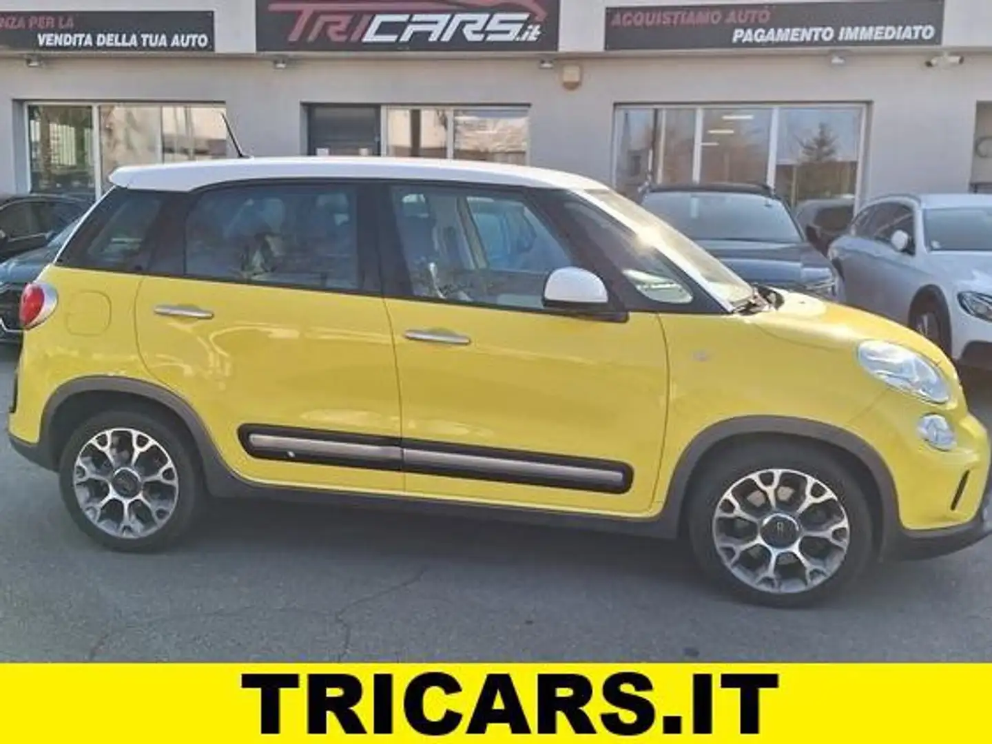 Fiat 500L 1.6 mjt Trekking 120cv E6 PERMUTE UNICOPR. NEOPAT. Giallo - 1