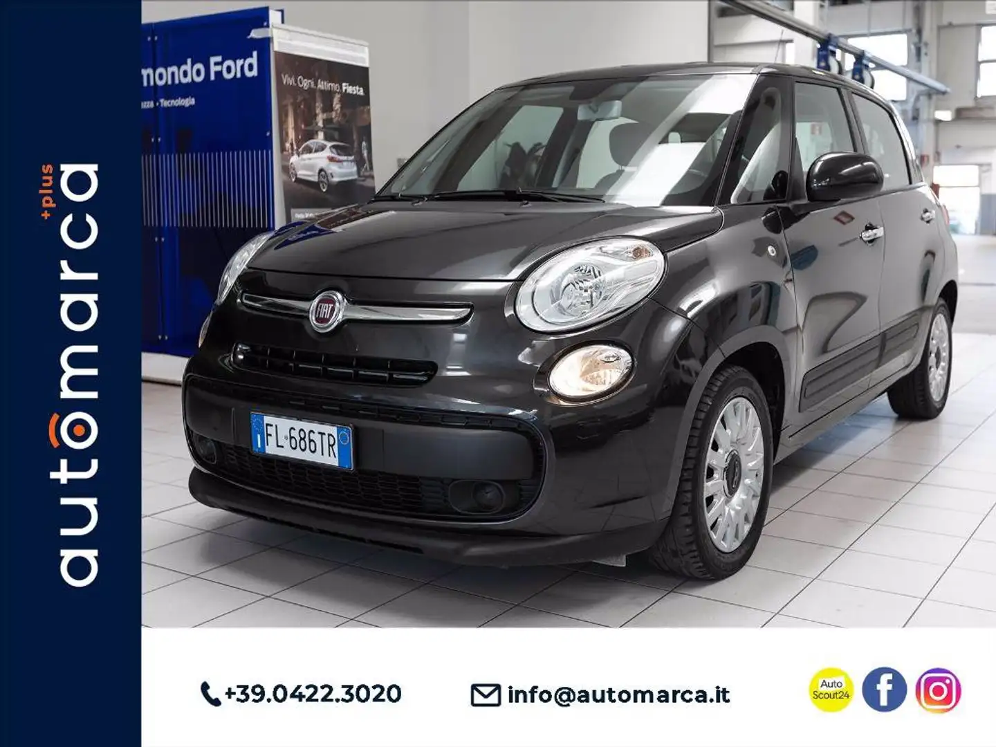 Fiat 500L 1.4 Urban s&s 95cv Grigio - 1