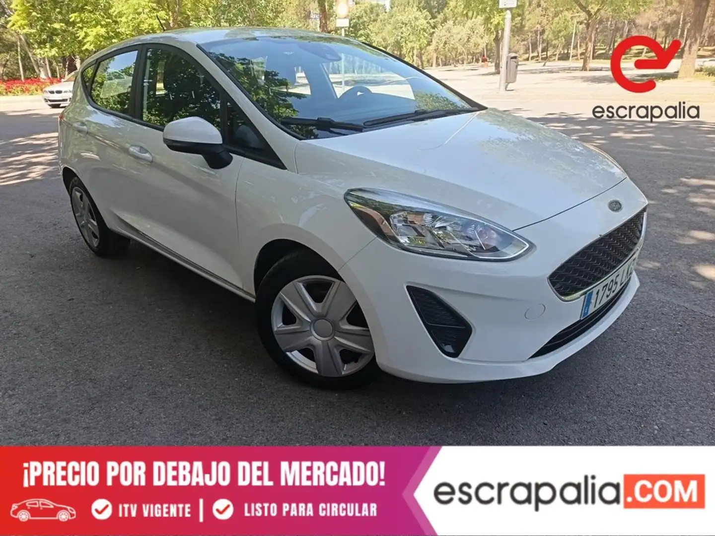 Ford Fiesta 1.0 EcoBoost MHEV 92kW (125CV) Trend 5p Blanco - 1