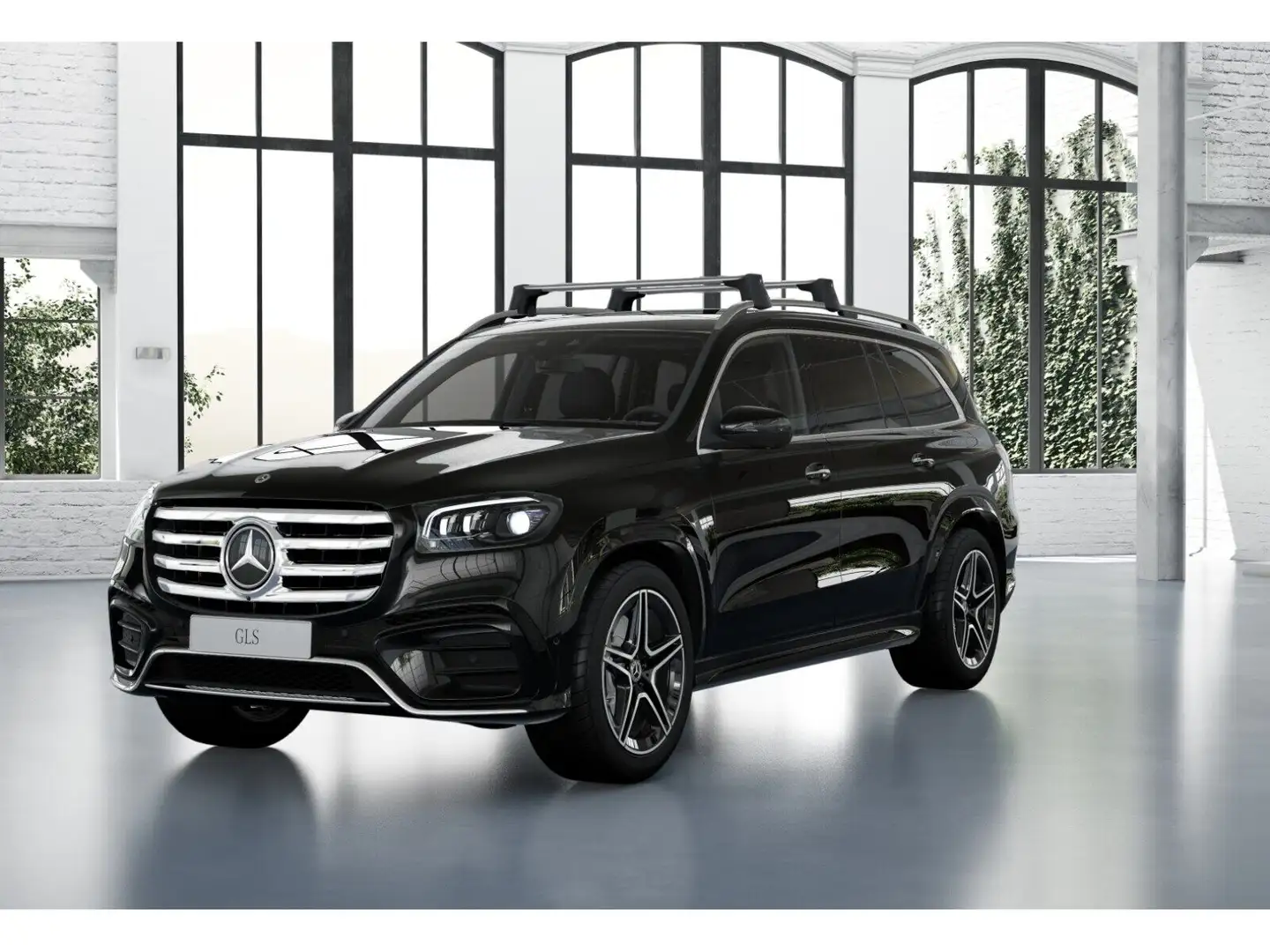 Mercedes-Benz GLS 450 4M AMG-ADV.PLUS+PANO+STNDHZ.+BURM.+SERVO Schwarz - 1