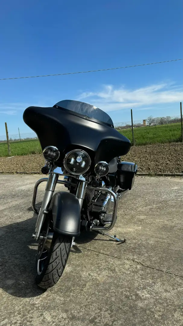 Harley-Davidson Street Glide FLHX Fekete - 1
