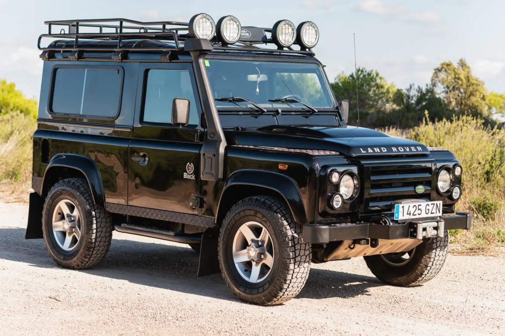 Land Rover Defender 90 Black Edition Noir - 1