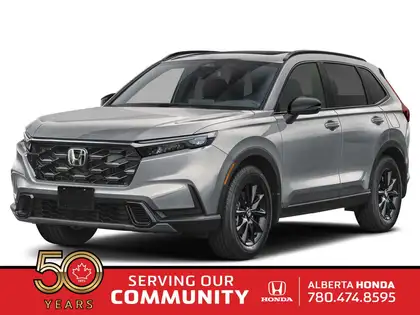 Silver 2026 Honda CR-V Hybrid SUV / Crossover All-Wheel Drive Automatic