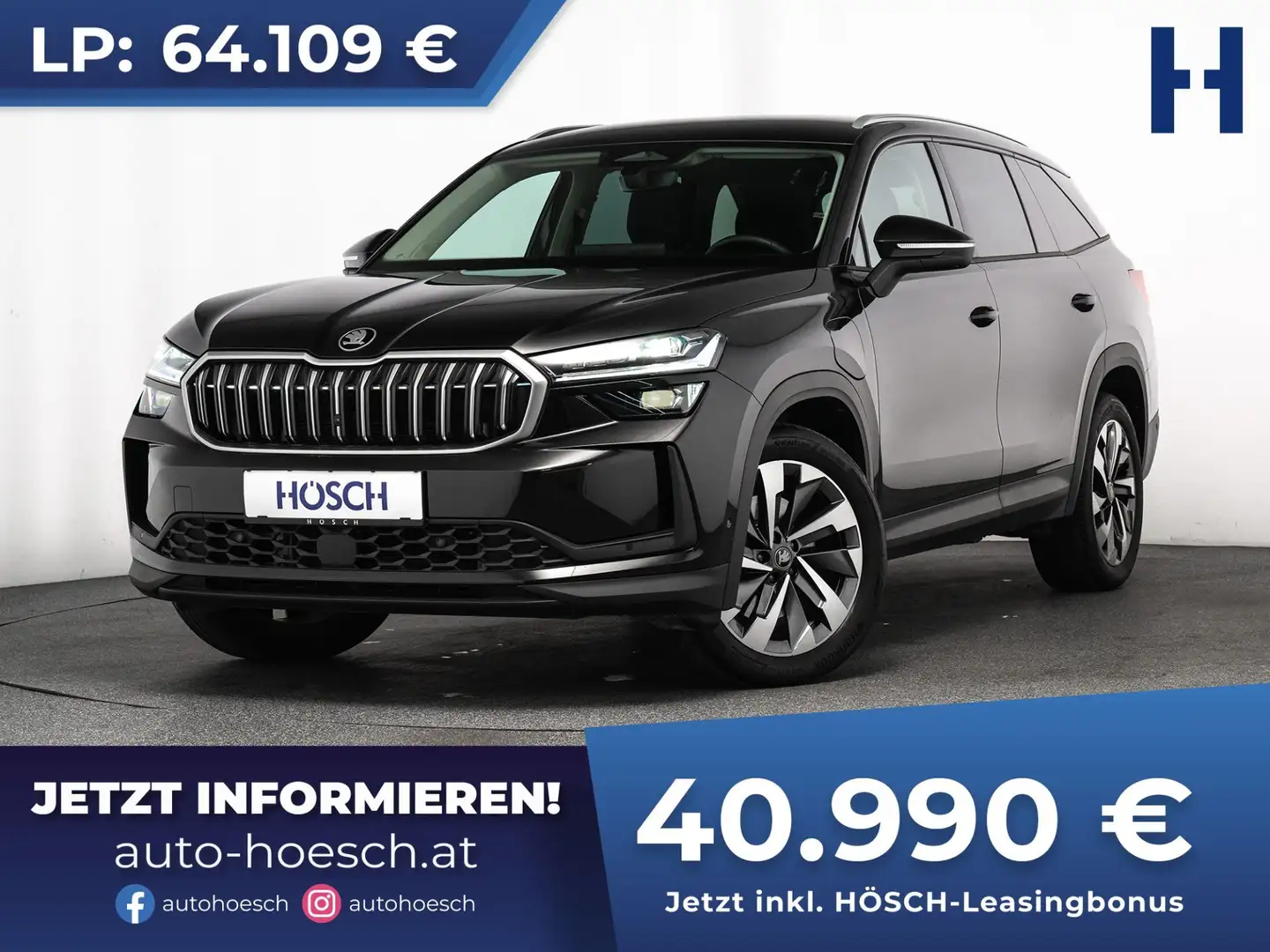 Skoda Kodiaq PHEV Selection MATRIX KOMFORT WINTER DRIVE Schwarz - 1