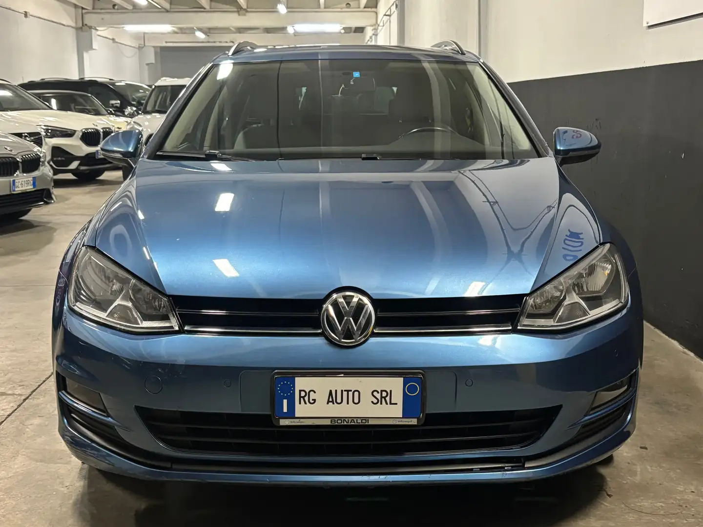 Volkswagen Golf Variant Golf VII 2013 Variant 1.6 tdi Highline bluemot dsg Bleu - 2