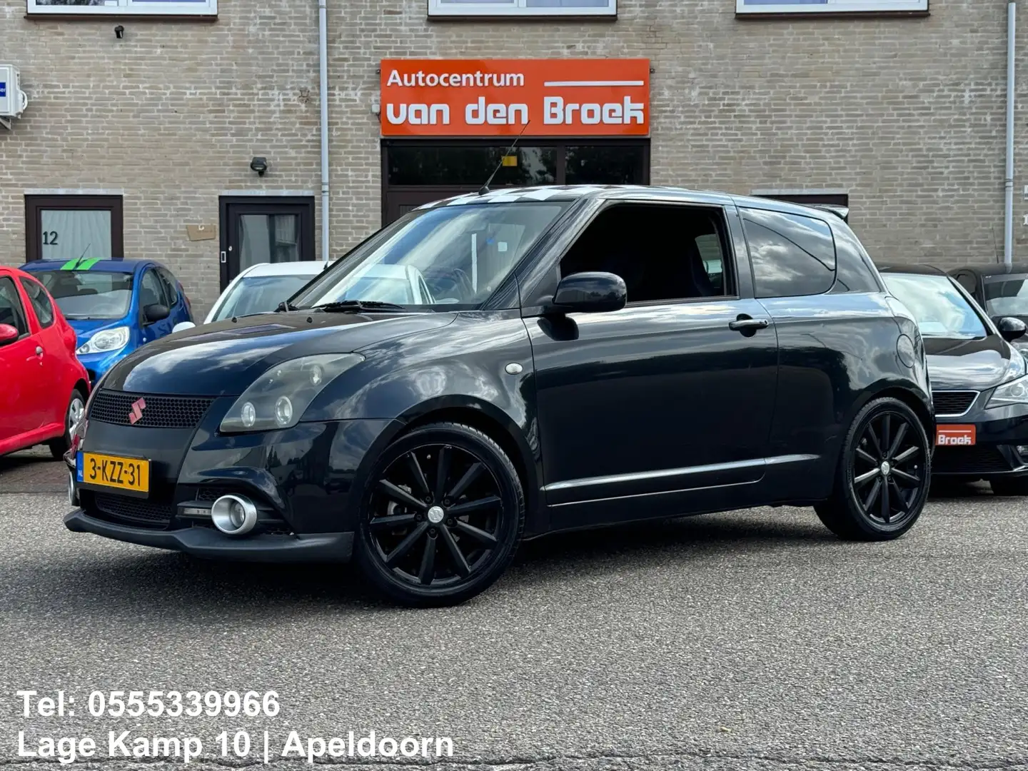 Suzuki Swift 1.6 Sport 125Pk Climate Ctr AchterSpoiler Lmv Noir - 1