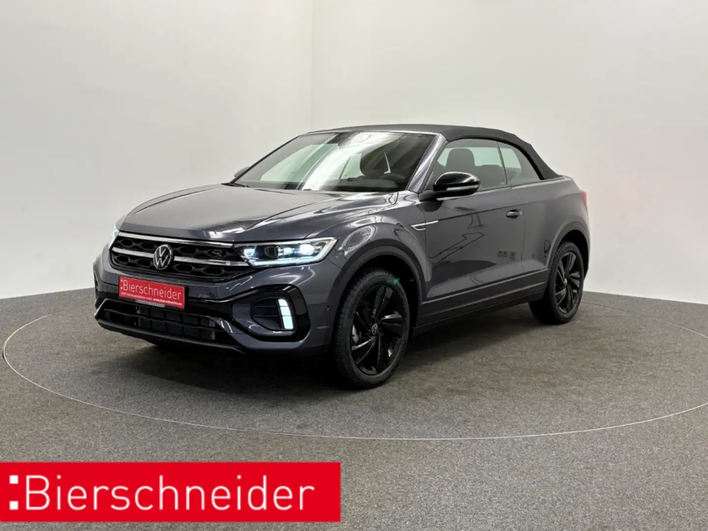 Volkswagen T-Roc Cabriolet 1.5 TSI DSG R-Line Black Style 18 AHK LE Grau - 1