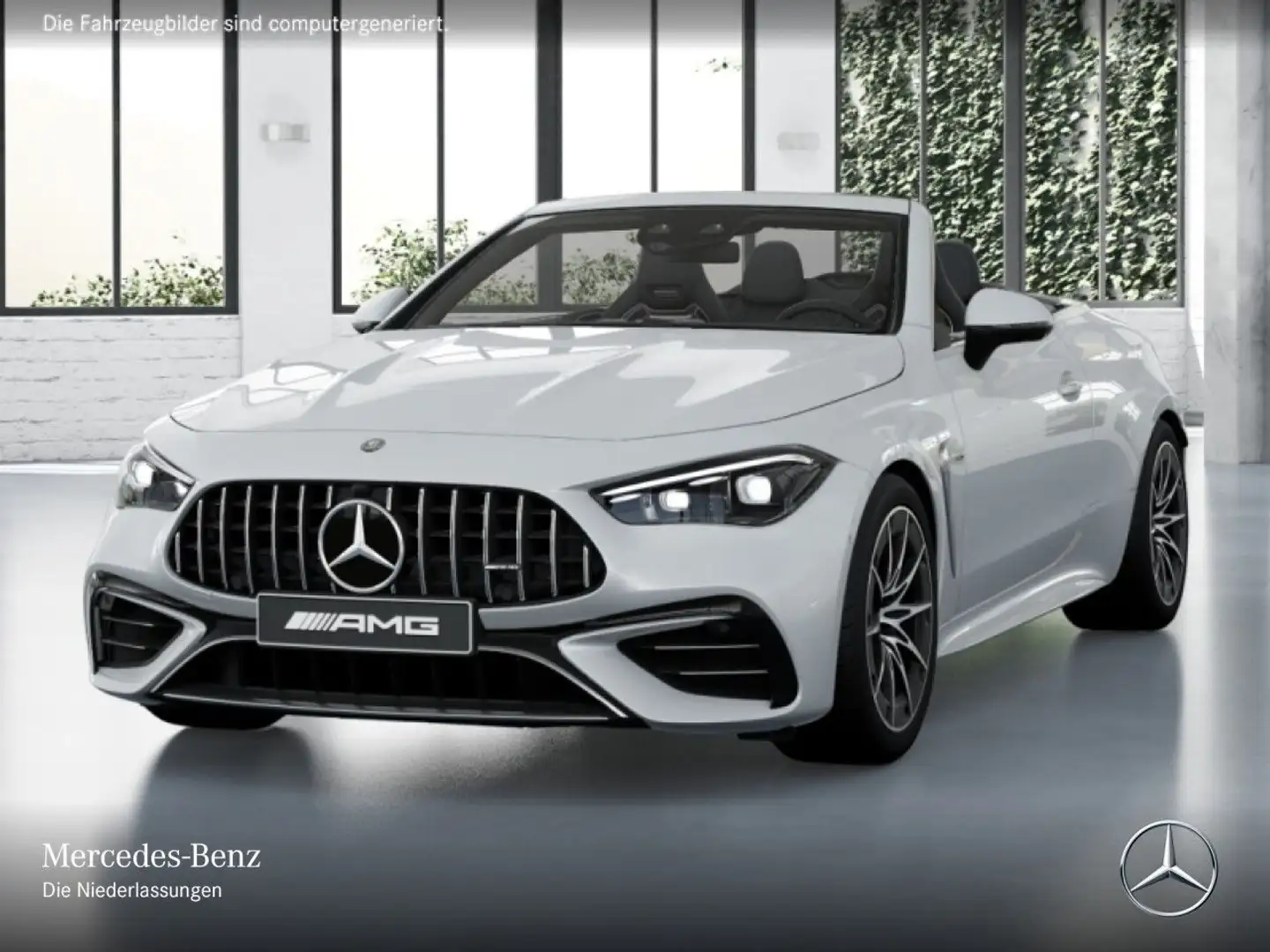 Mercedes-Benz CLE 53 AMG CLE 53 4M AHK+STHZG+BURMESTER+PERFSITZE+SITZKLIMA Weiß - 2