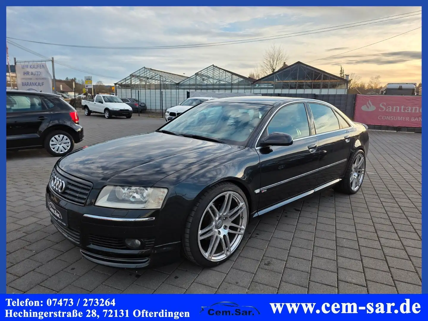 Audi A8 3.0 TDI quattro ABT *NEUER Großer SERVICE* Negru - 1