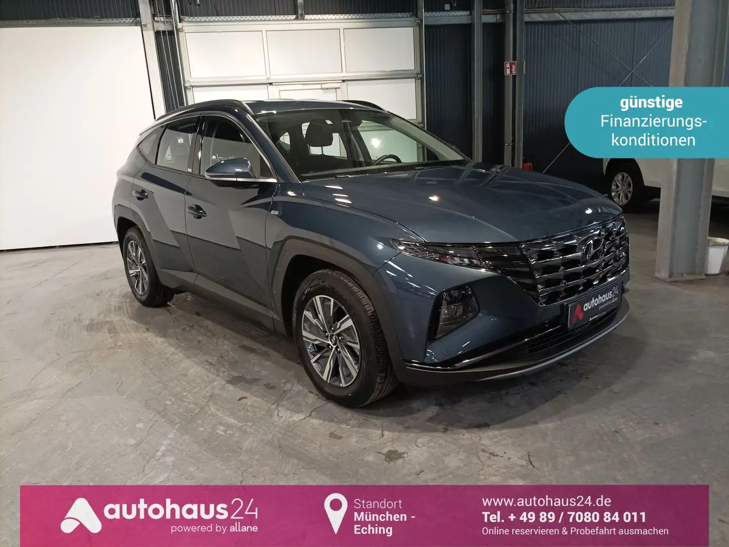 Hyundai TUCSON 1.6 T-GDI Select LED|Navi|Sitzheiz.|PDC Blue - 1