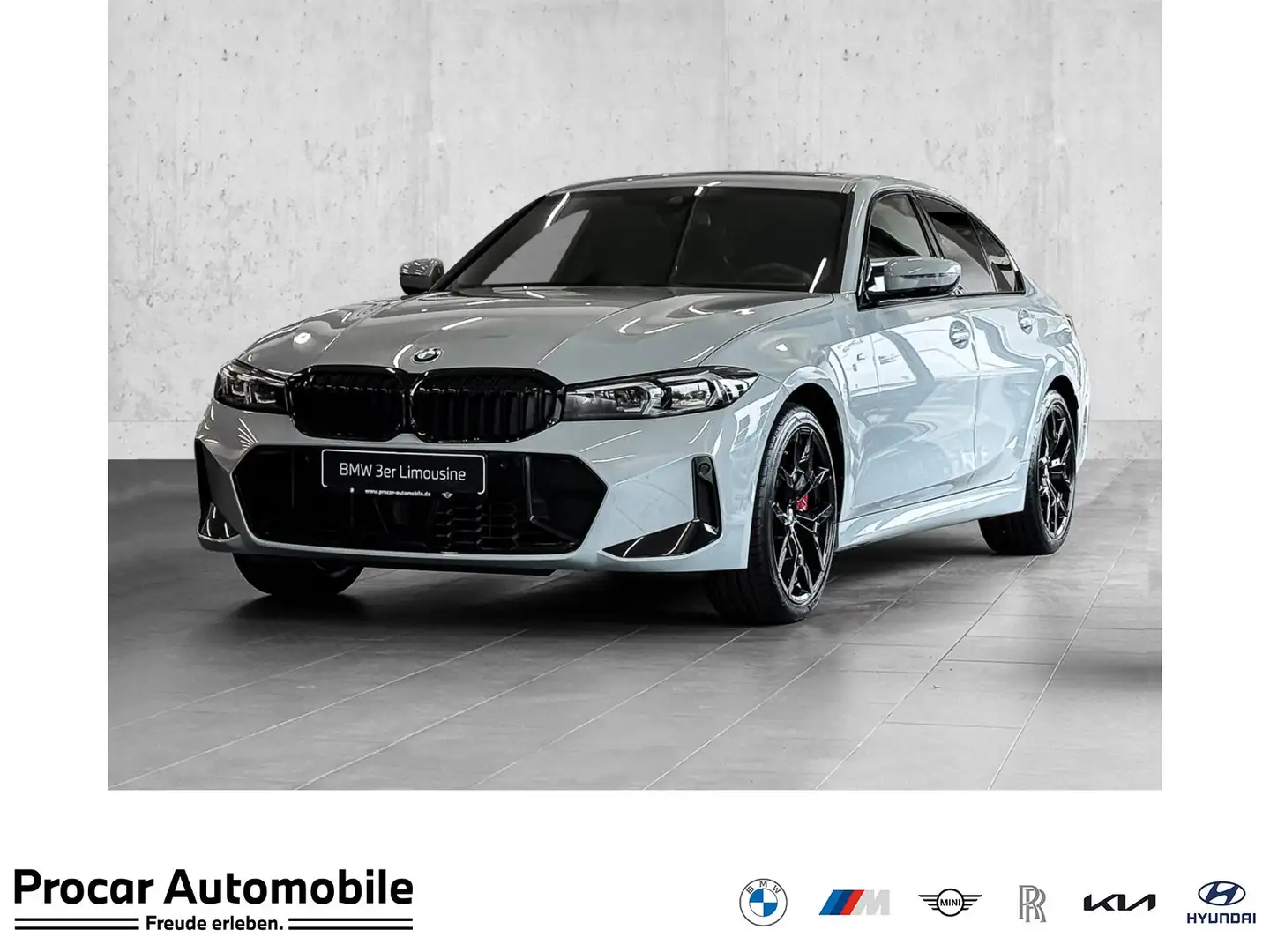 BMW 320 i M Sportpaket * Glasdach * Lenkradheizung * Rückf Grau - 1