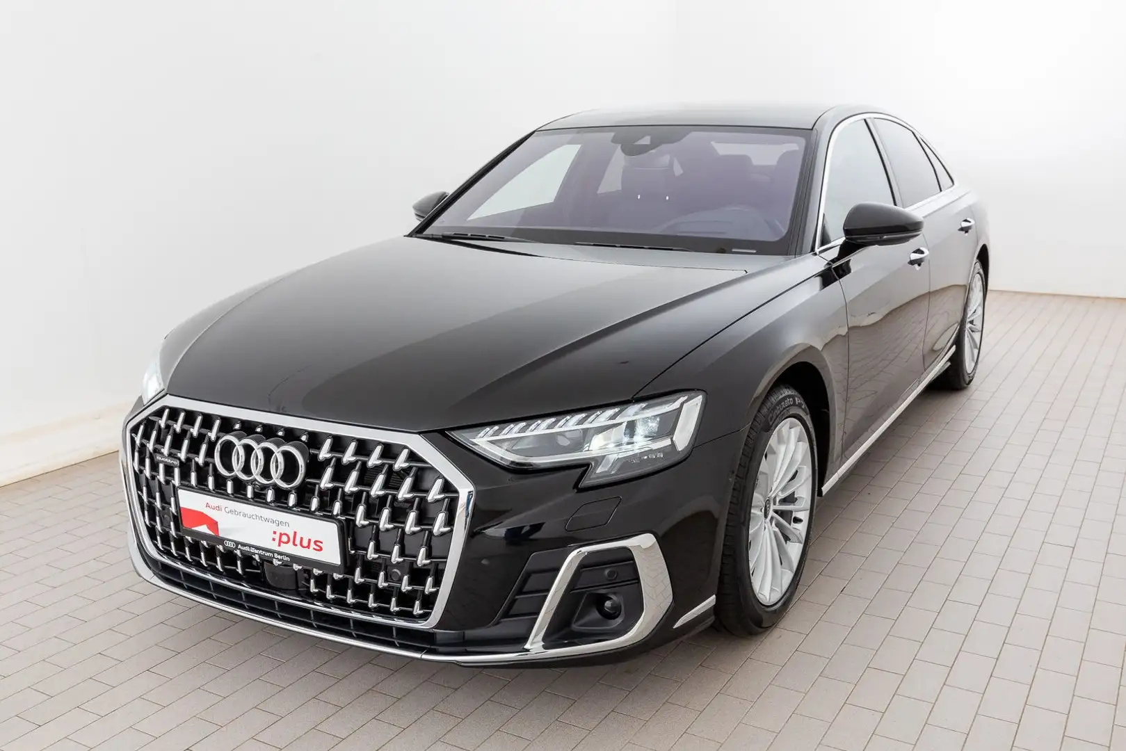 Audi A8 50 TDI qu. tiptr. STDHZ PANO HUD 360°K MATRIX Schwarz - 2