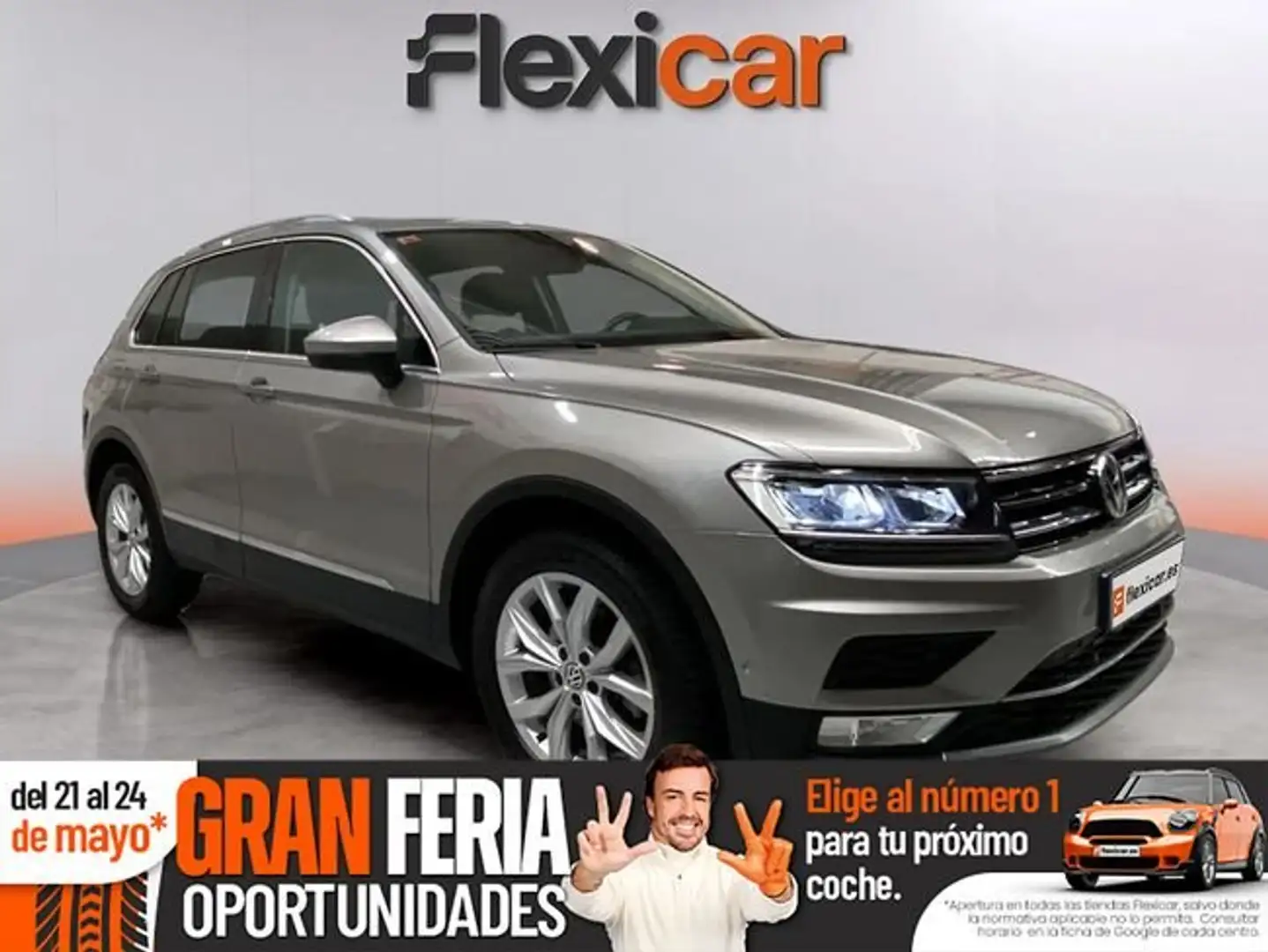 Volkswagen Tiguan 1.4 ACT TSI Advance DSG 110kW Gris - 1