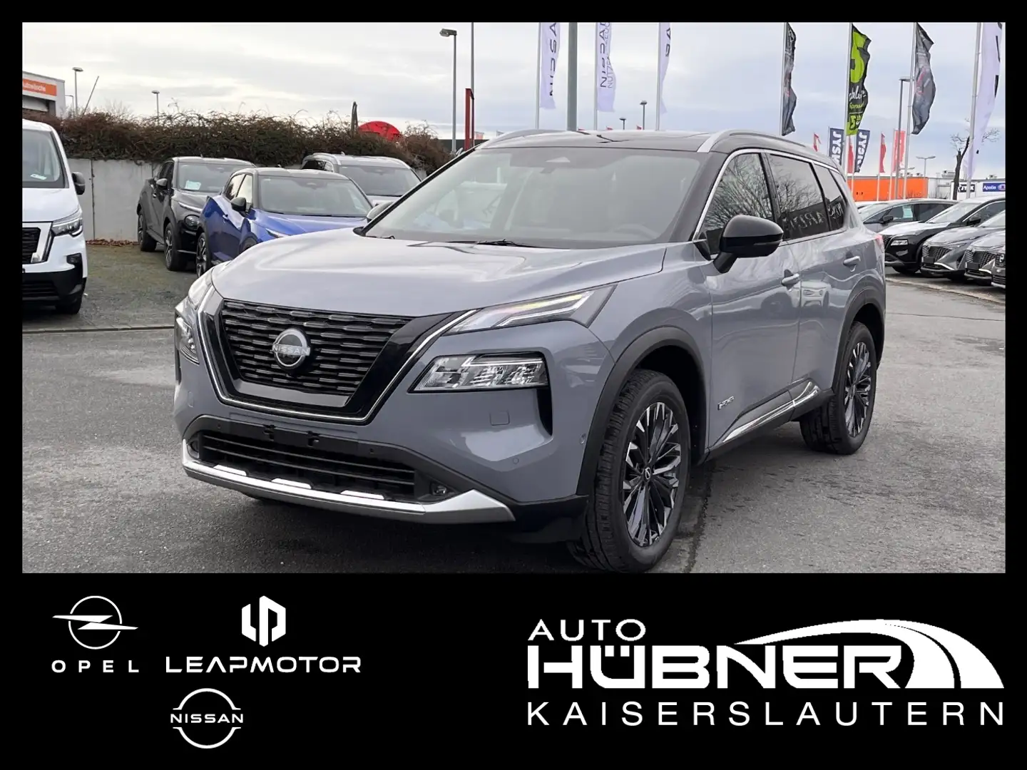 Nissan X-Trail 1.5 e-4orce Tekna 4x4|LED|SHZv+h|LHZ| Серый - 1