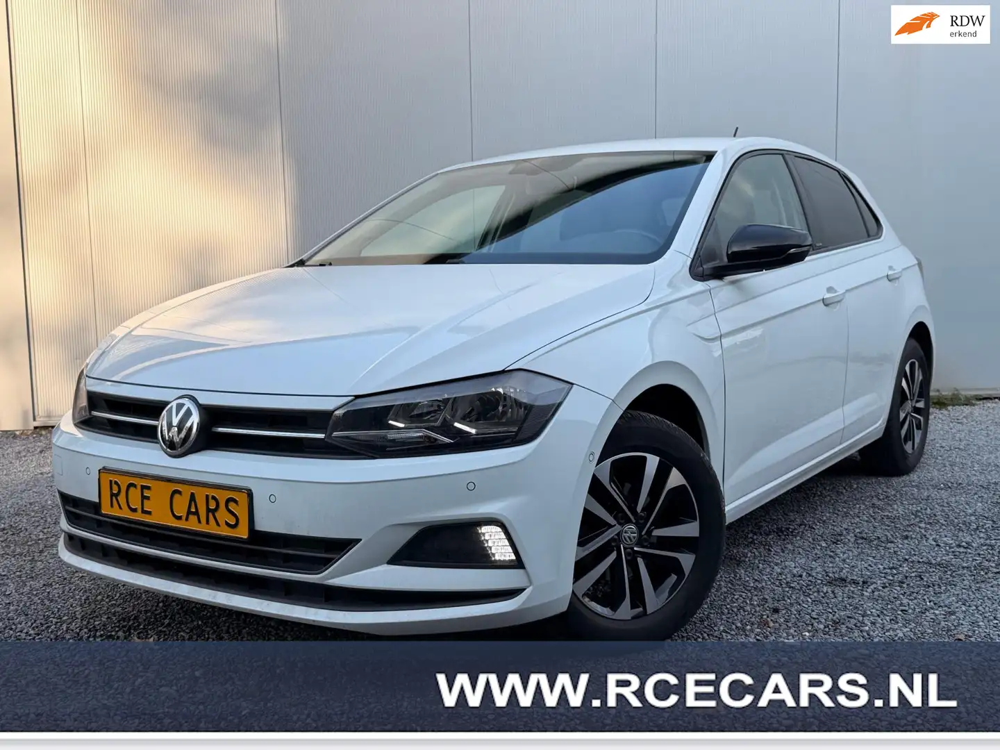 Volkswagen Polo 1.0 IQ Drive ACC Carplay Parkpilot Stoelverw PDC D Wit - 1