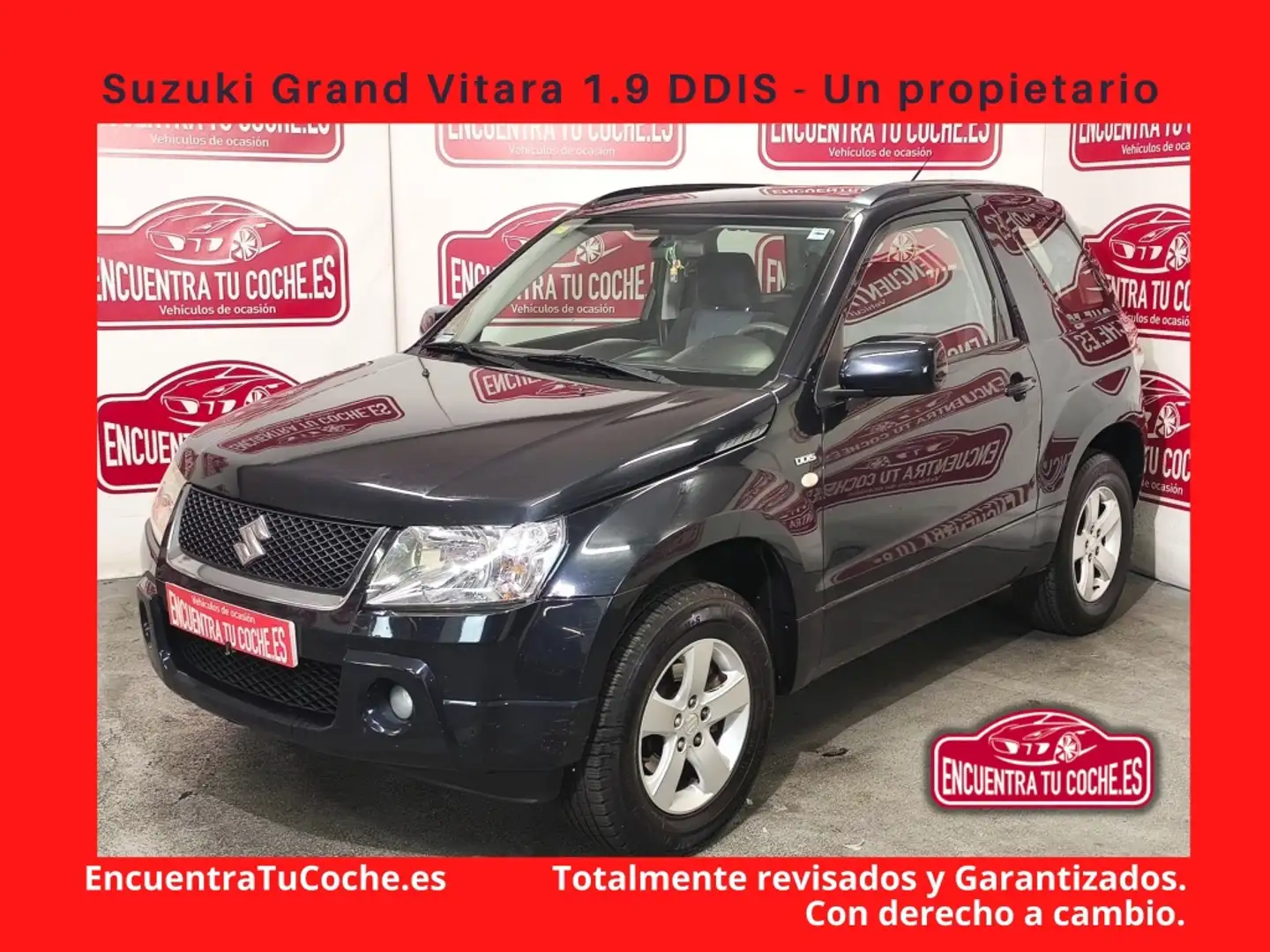 Suzuki Grand Vitara 1.9DDiS JX Negro - 1