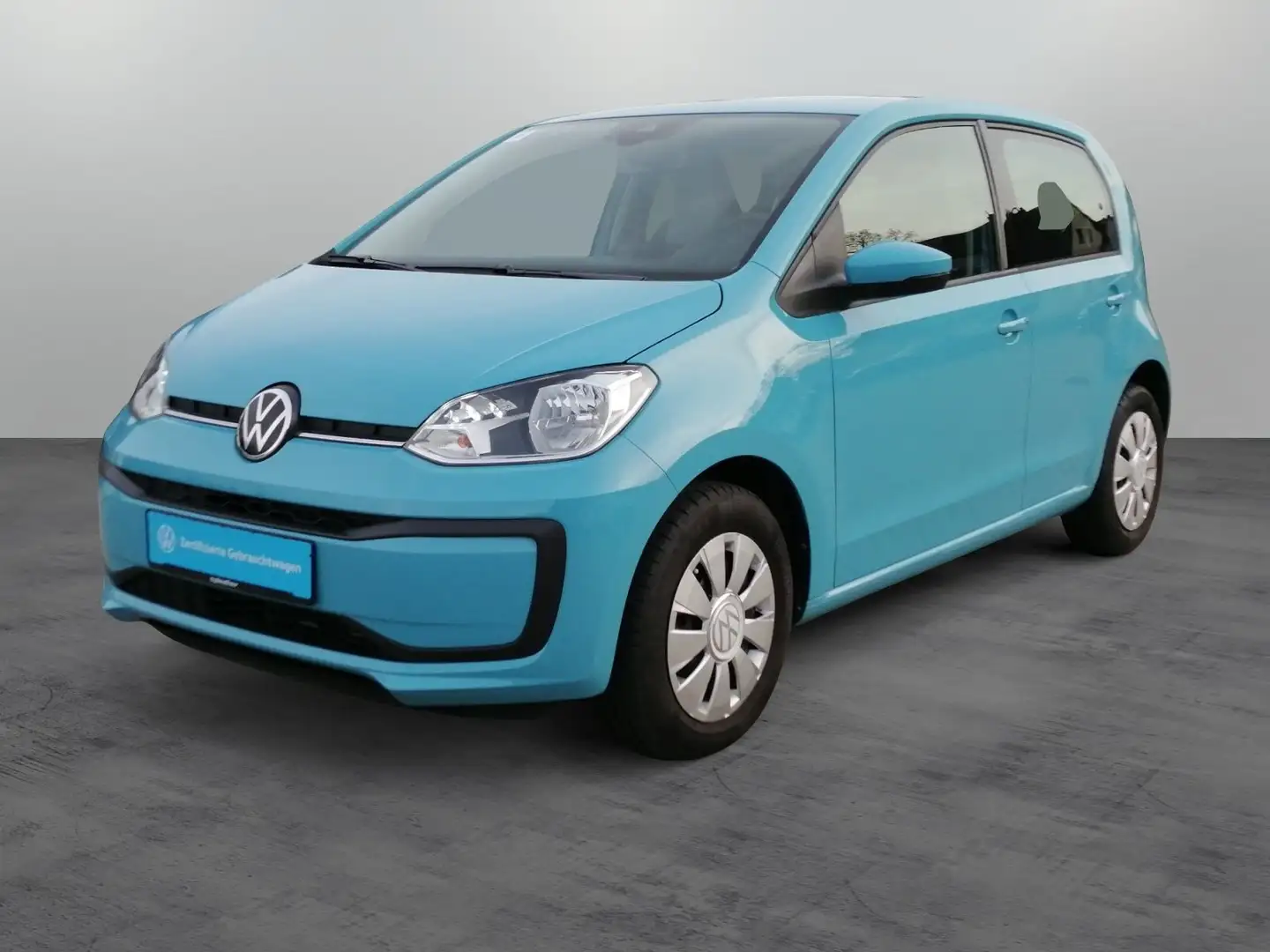 Volkswagen up! move 1.0 TSI Klima elkr Fh FunkZV 4trg 1Hd Bleu - 2