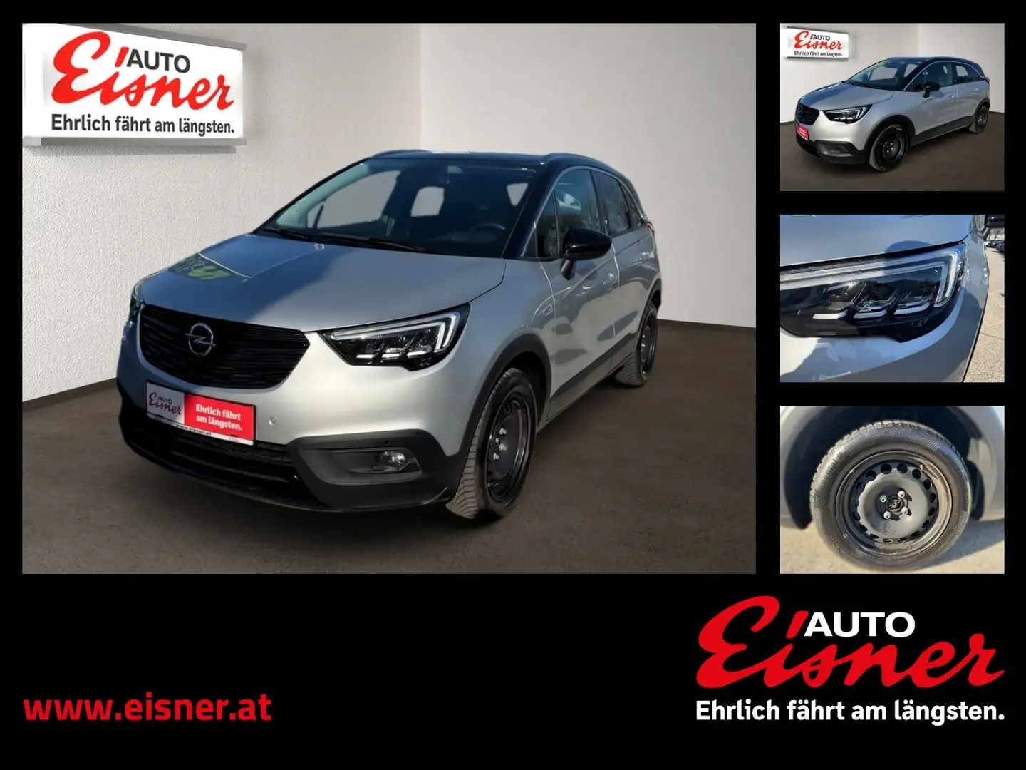 Opel Crossland X 1.2 TURBO DIRECT I Silber - 1