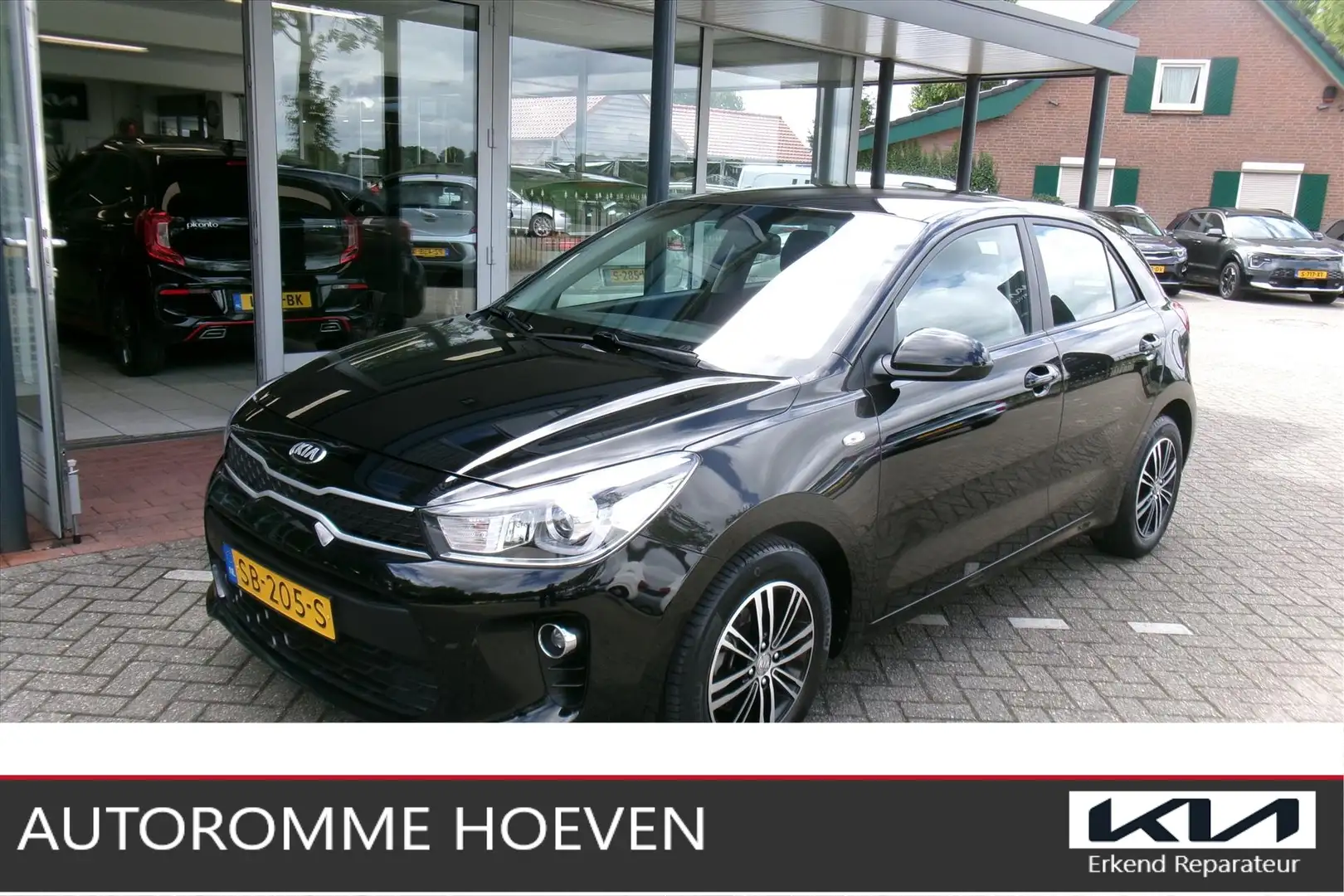 Kia Rio 1.0 Turbo ComfortPlusLine Navigator Org.Ned. Zwart - 1