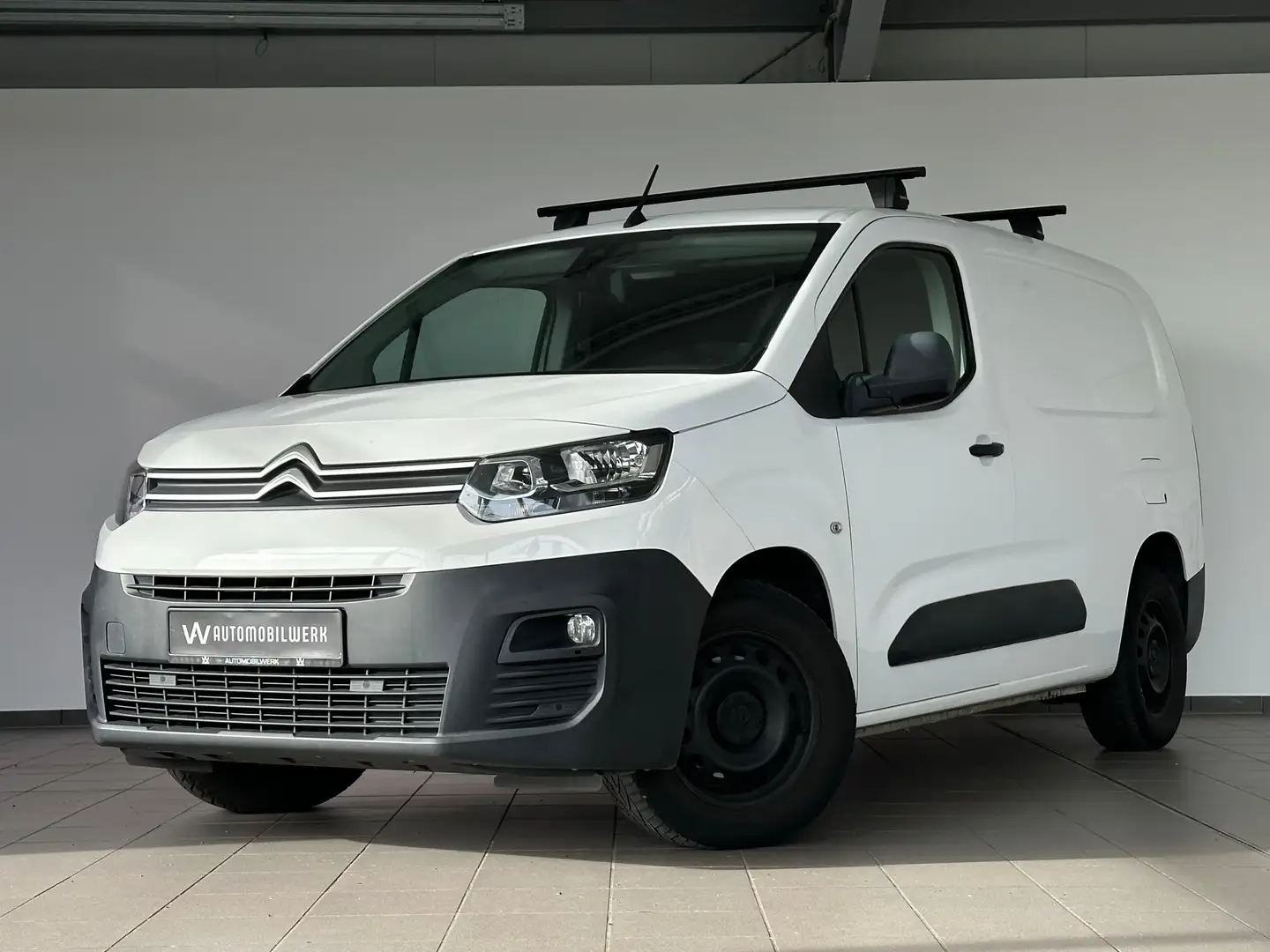 Citroen Berlingo Kasten Worker XL L2 3-SITZER |AHK|KAMER Weiß - 1