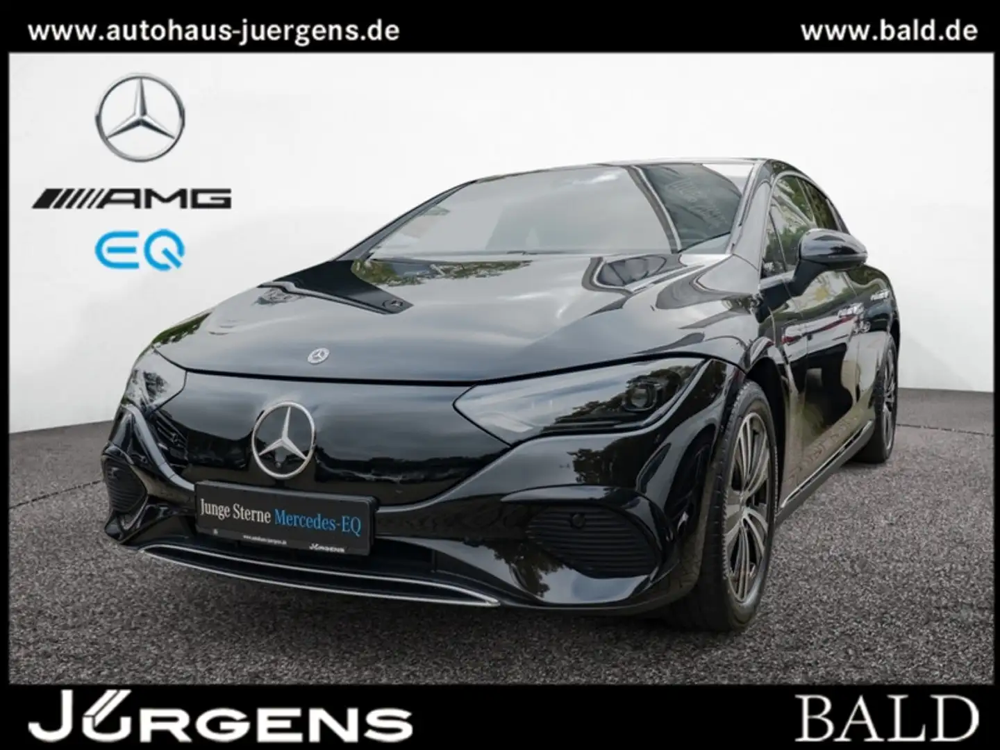 Mercedes-Benz EQE 350 + ElectricArt/DIGITAL/360/Pano/Burm/Distr Zwart - 1