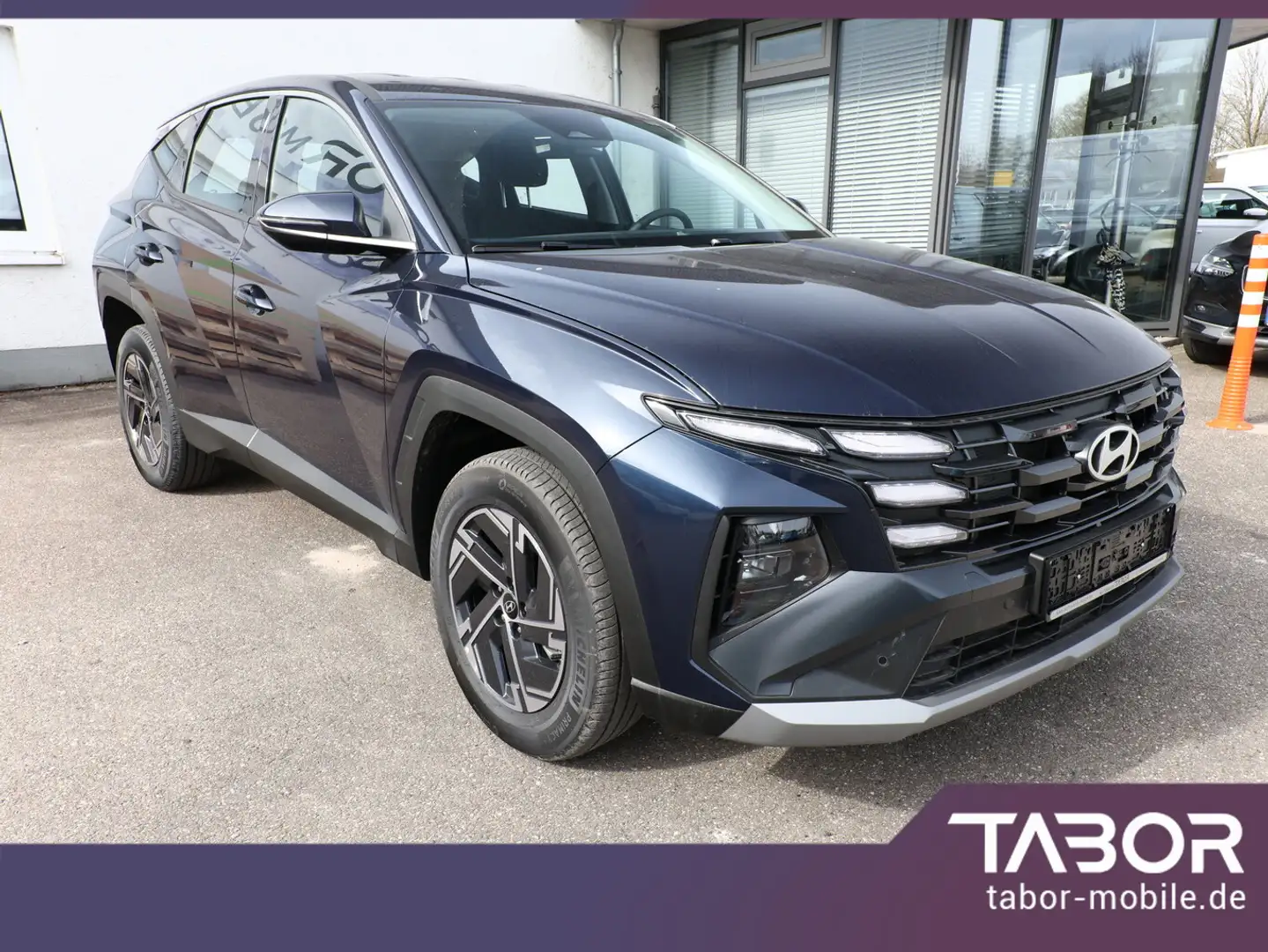 Hyundai TUCSON 1.6 HEV 215 DCT LED Nav Kam PDC Keyl LFA Bleu - 2