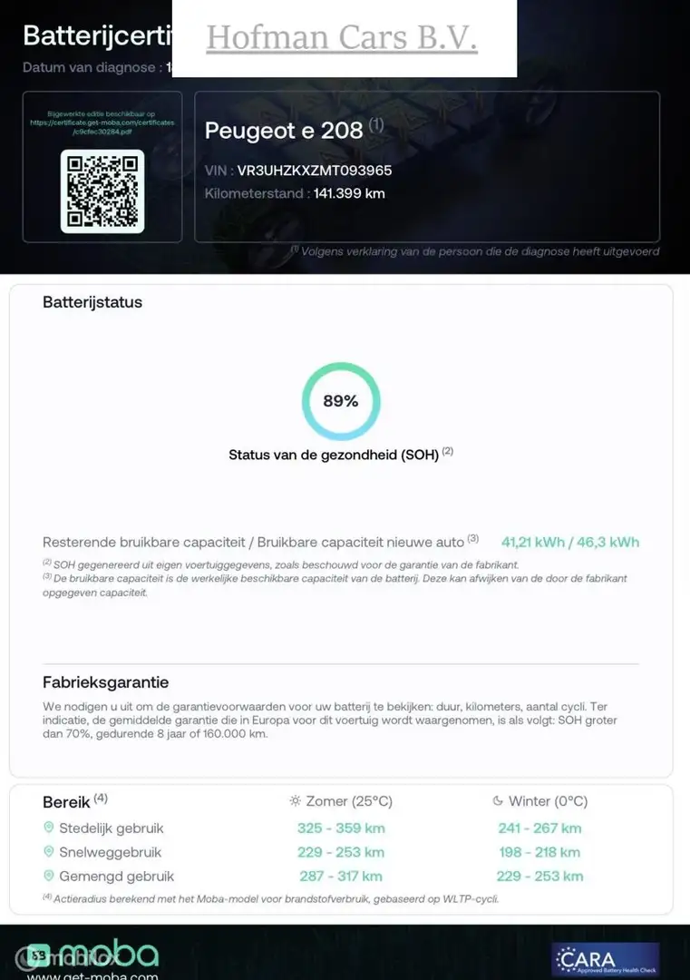 Peugeot e-208 | EV Allure Pack | 50 kWh | 4-Season | NAP Blanc - 2