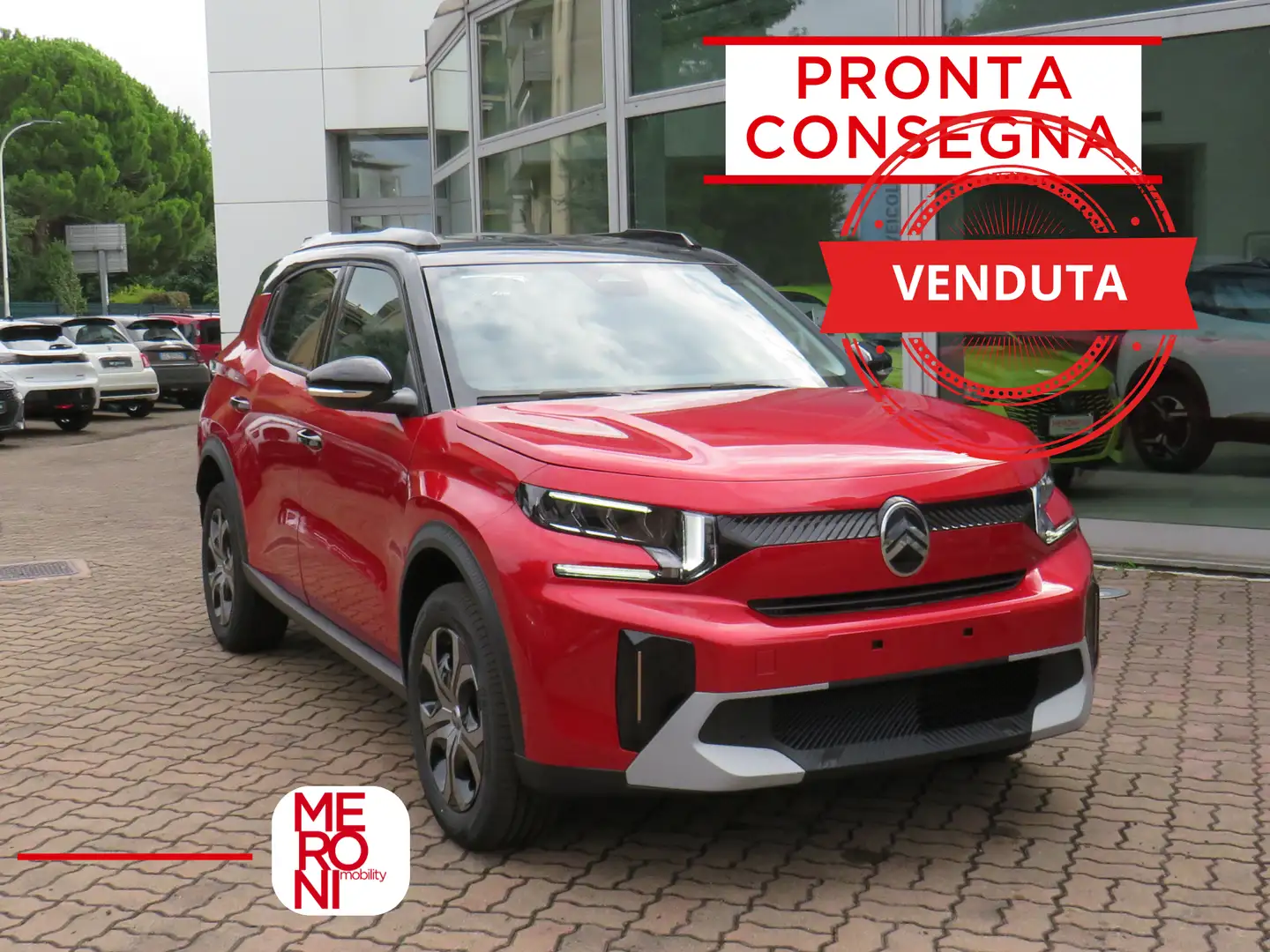 Citroen C3 Aircross Turbo  100 S&S Plus ( PRONTA CONSEGNA ) Rood - 1