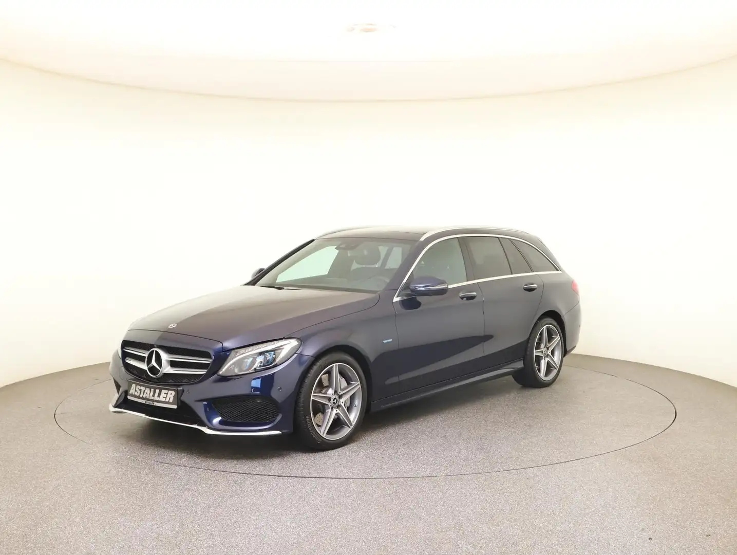Mercedes-Benz C 350 T e AMG Line 2x+Comand+PSD+Airmat+360°+18" Blau - 1