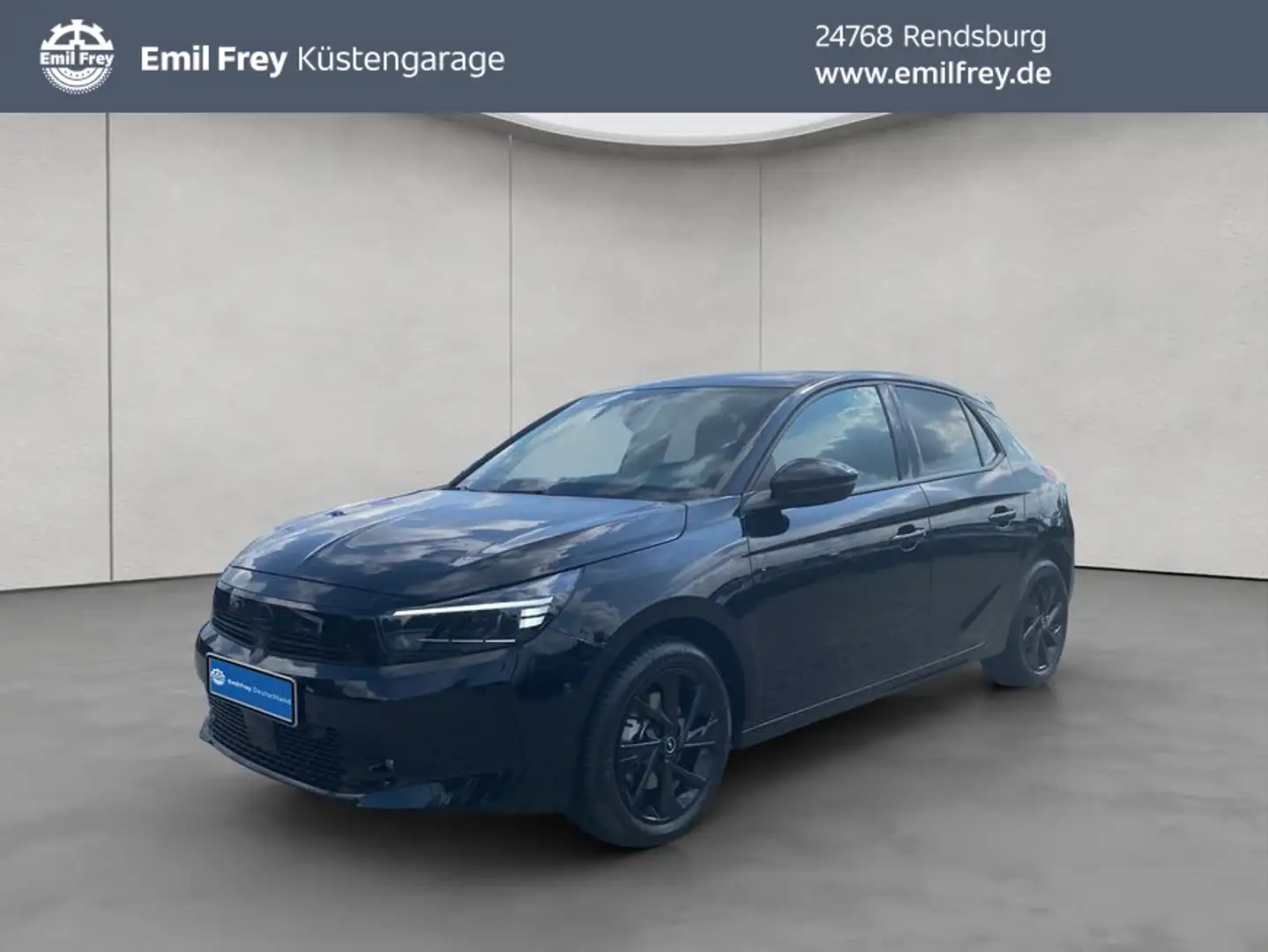 Opel Corsa 1.2 Direct Injection Turbo Automatik GS MI Zwart - 1