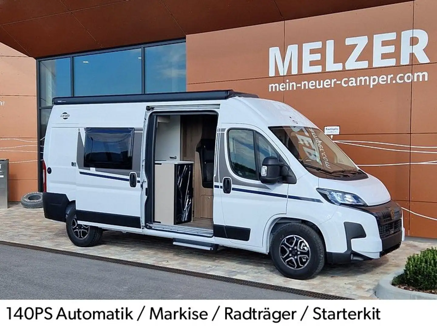 Carado CV600 *Automat+Markise+Radträger+Starterkit* Weiß - 1