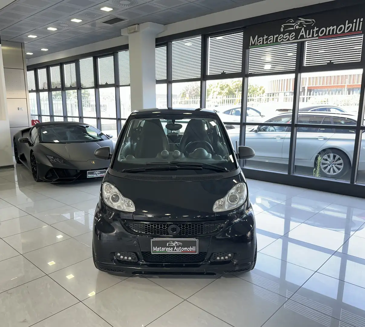 smart forTwo BRABUS 1.0 102cv CarPlay+Pelle Finanziabile Permut Nero - 2