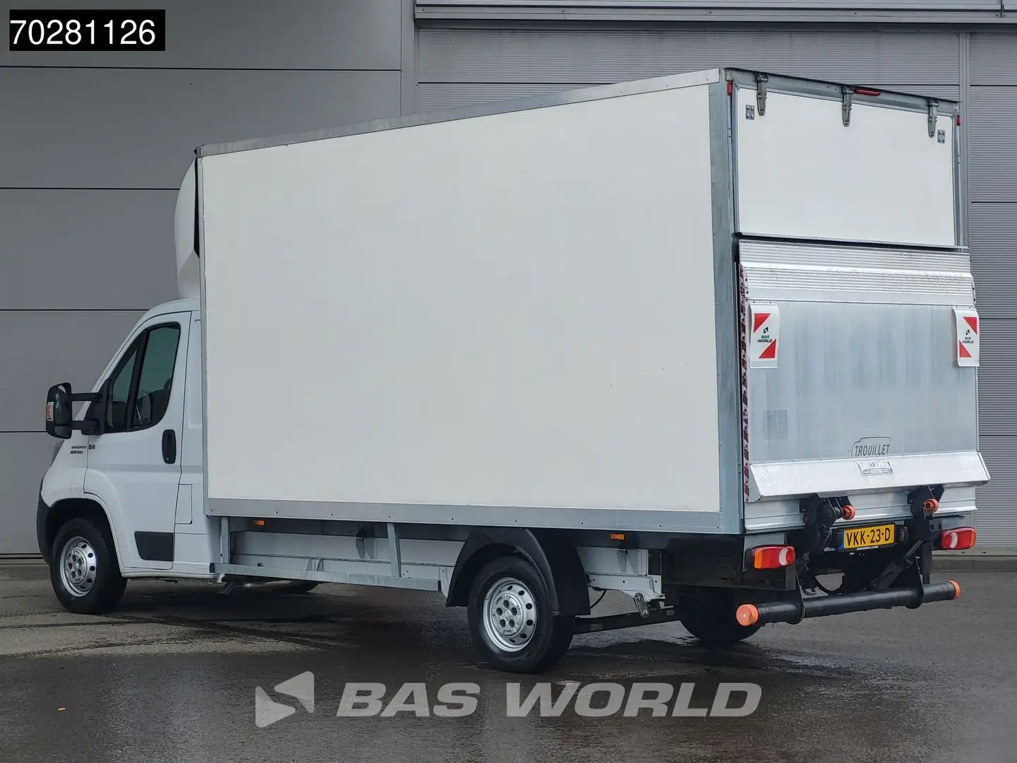 Fiat Ducato 130pk Euro6 Laadklep Bakwagen Zijdeur Airco Cruise Wit - 2