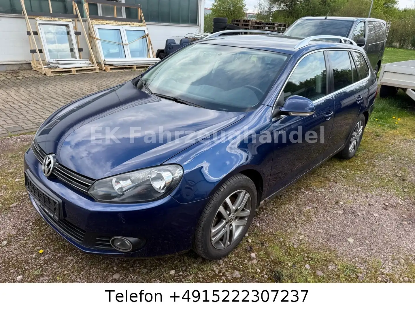 Volkswagen Golf VI Variant Comfortline BlueMotion Blau - 2
