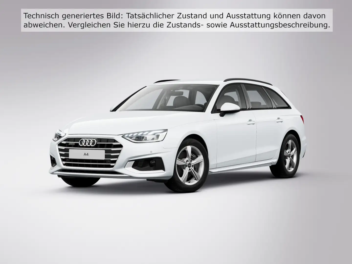 Audi A4 Advanced 40 TDI quattro 150(204) kW(PS) Weiß - 2