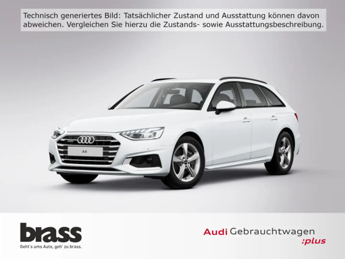 Audi A4 Advanced 40 TDI quattro 150(204) kW(PS) Weiß - 1