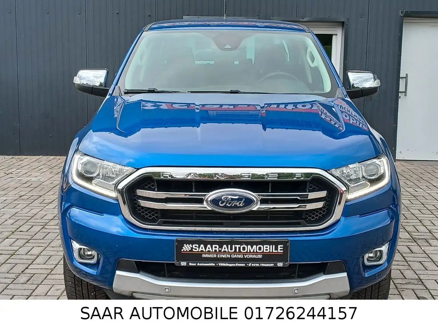Ford Ranger Limited 3.2D ATDoppelkabine 4x4/AHK/EURO6 Blau - 2