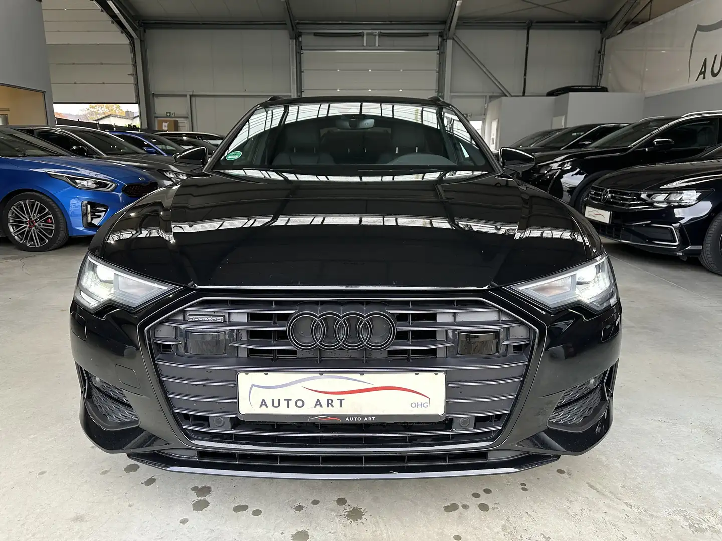Audi A6 40 S line quattro virtual STHZ ACC AHK Schwarz - 2