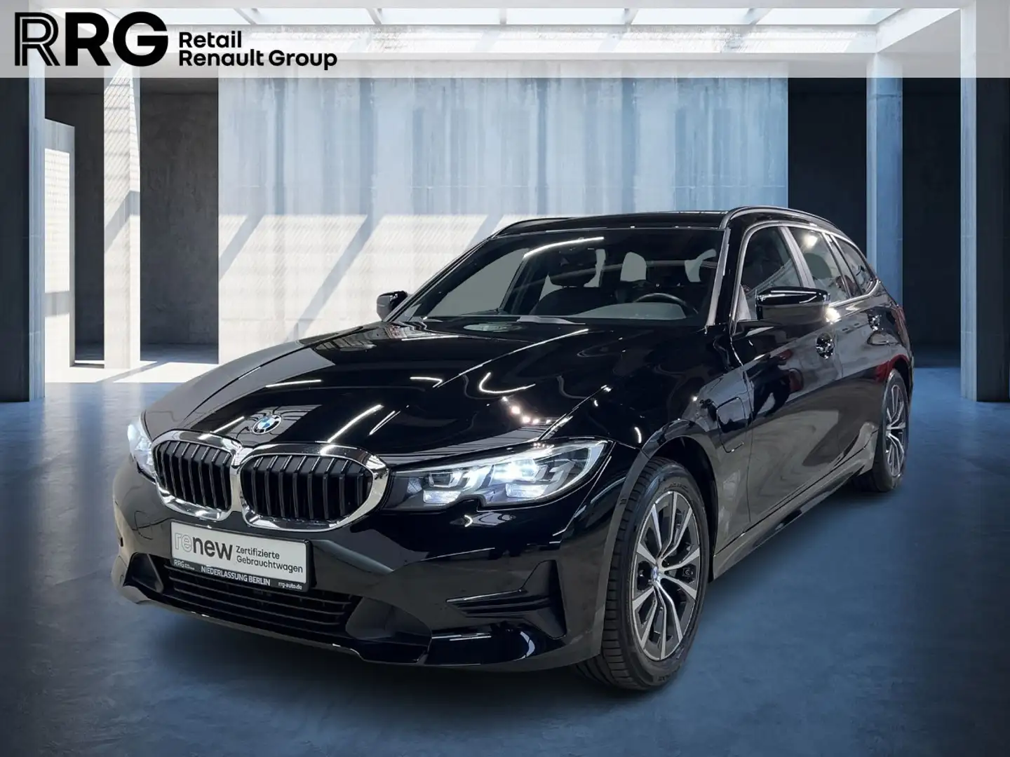 BMW 330 330e Advantage Zwart - 1