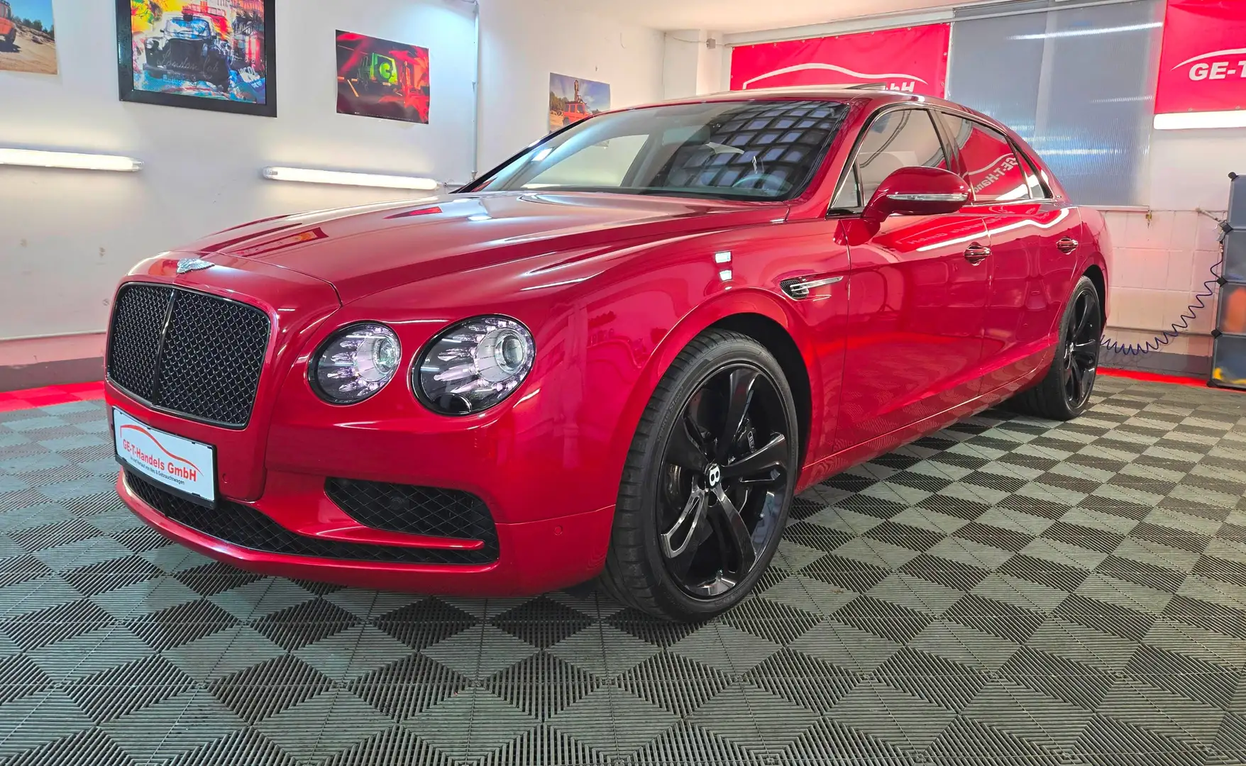 Bentley Flying Spur Continental  W12 S Speed mit nur 42.000Km Rot - 1