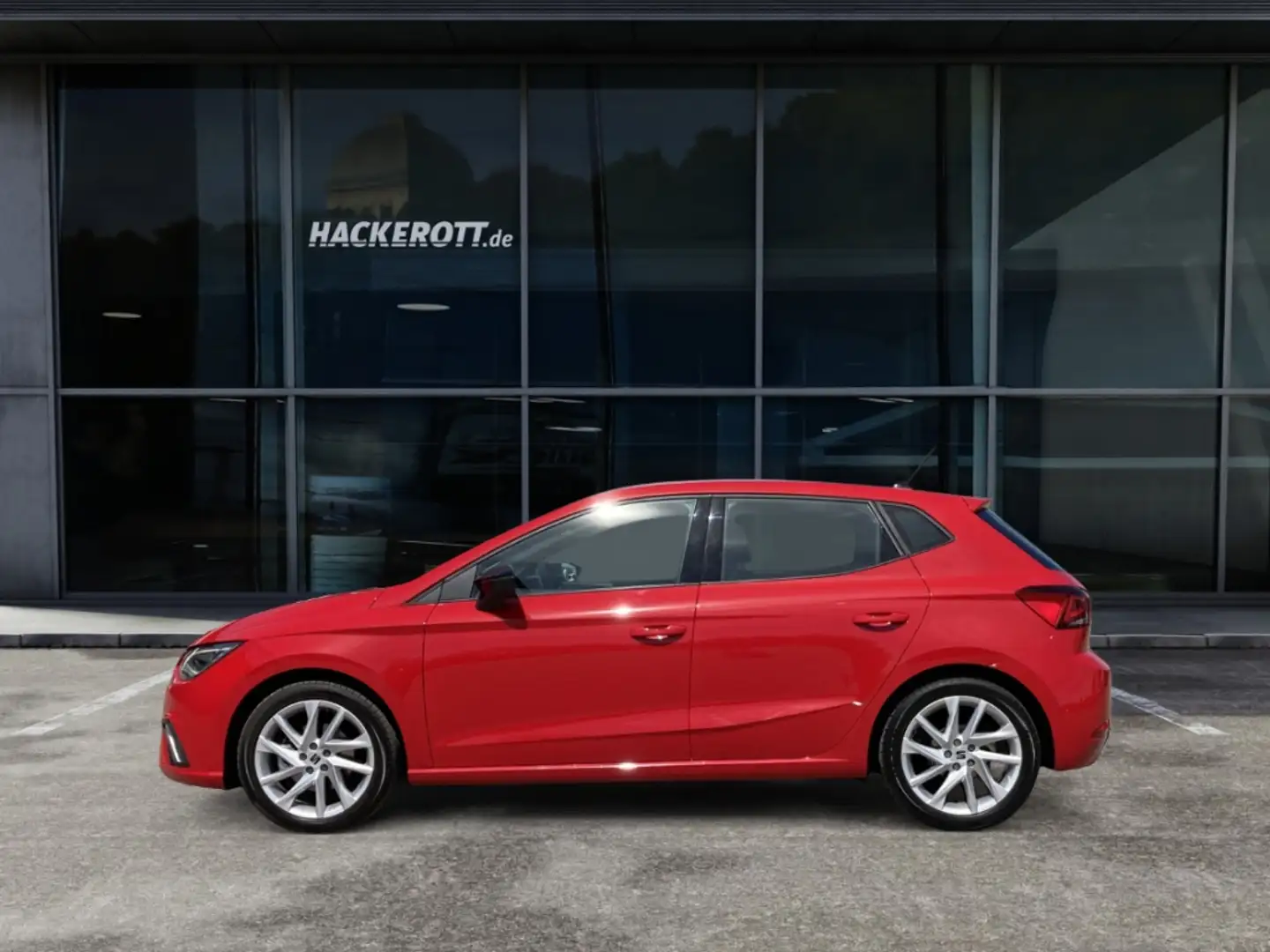SEAT Ibiza FR 1.0 TSI DSG PDC Navi Klimaa. LED Tempo. Rouge - 2