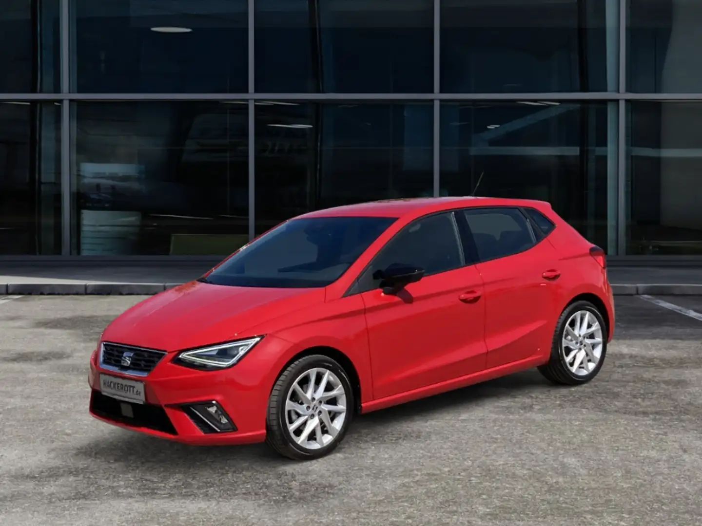 SEAT Ibiza FR 1.0 TSI DSG PDC Navi Klimaa. LED Tempo. Rouge - 1
