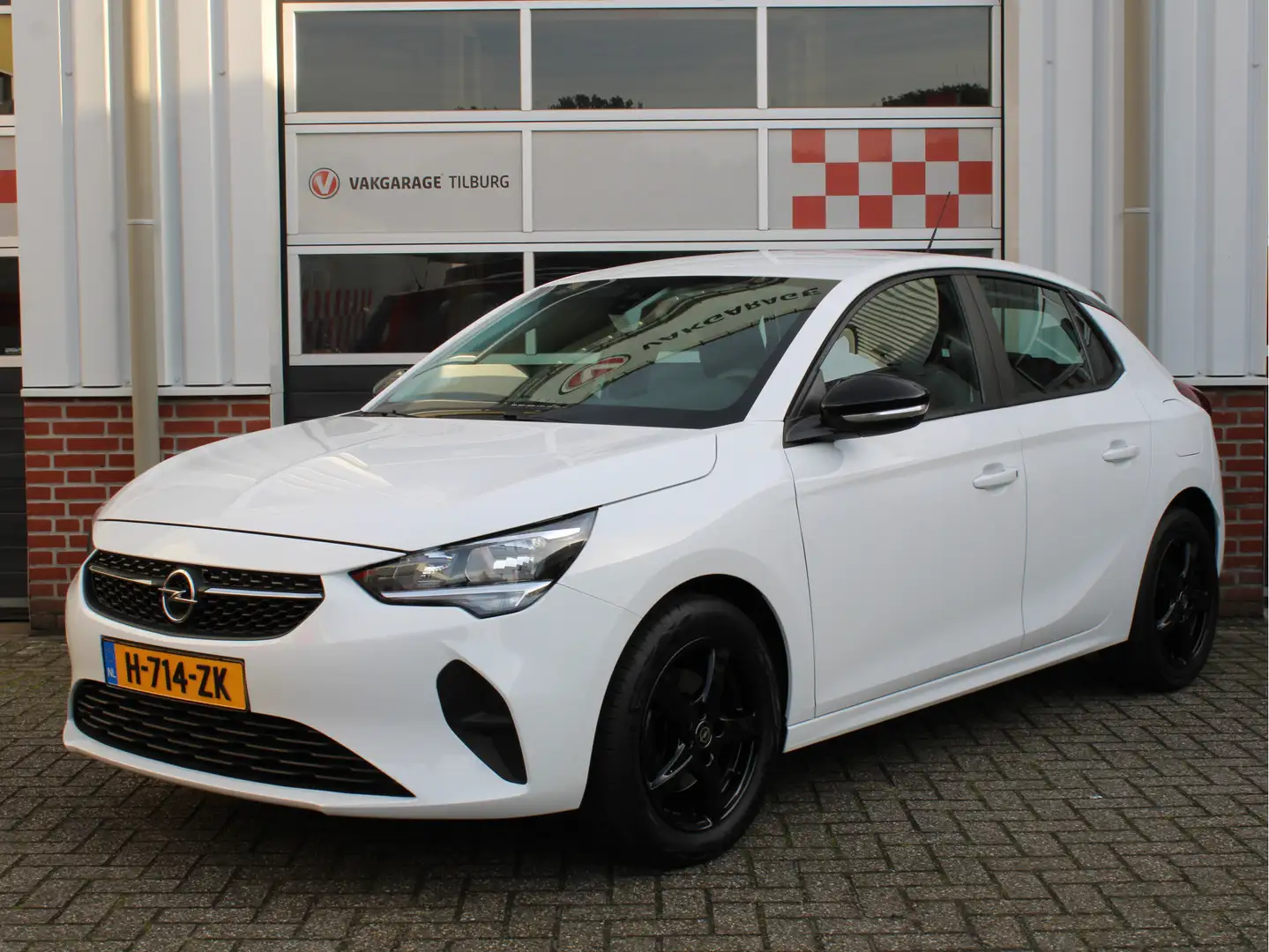 Opel Corsa 1.2 Turbo Edition 1e Eig/NieuweRiem/Navi/Cruise/Ca Wit - 1