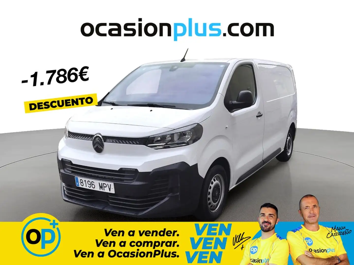 Citroen Jumpy Fg. 1.5 BlueHDI Talla M S&S 120 Blanco - 1