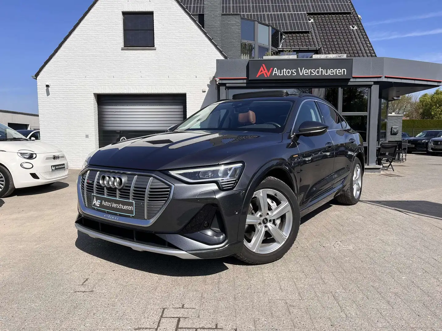 Audi e-tron Sportback 55 Quattro S-Line 95 kWh ** Pano Ca... Gris - 2