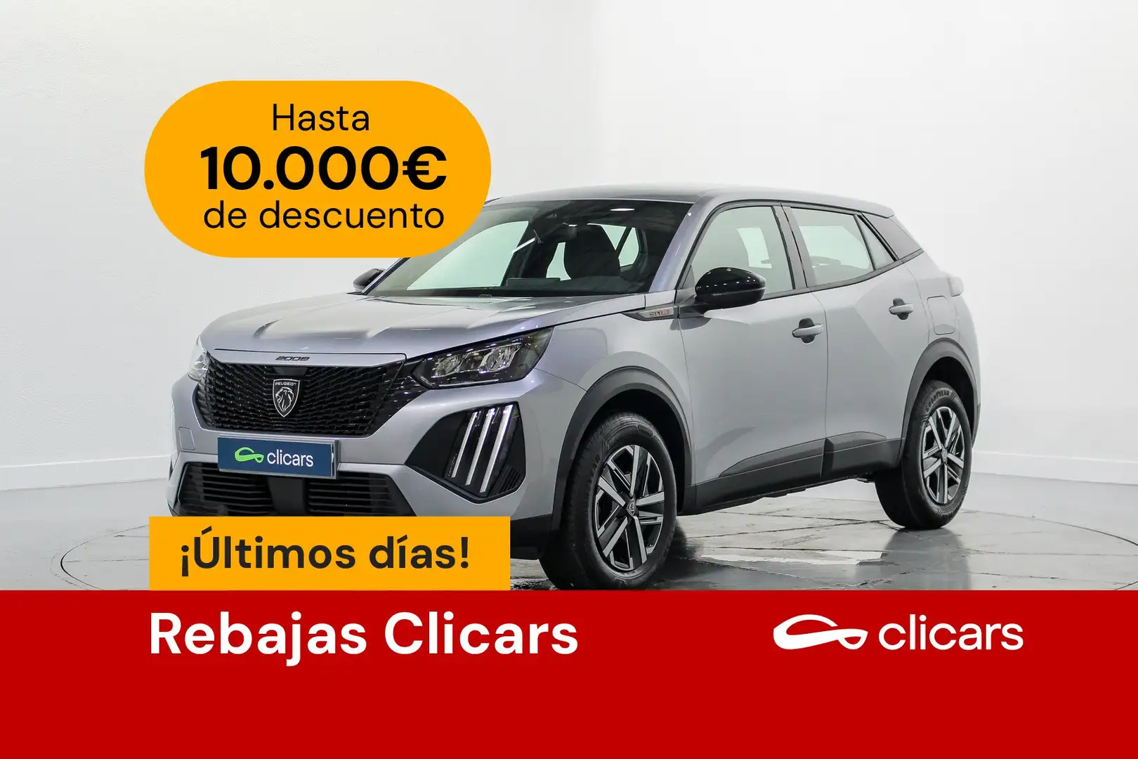 Peugeot 2008 1.2 PureTech S&S Style 100 Plateado - 1