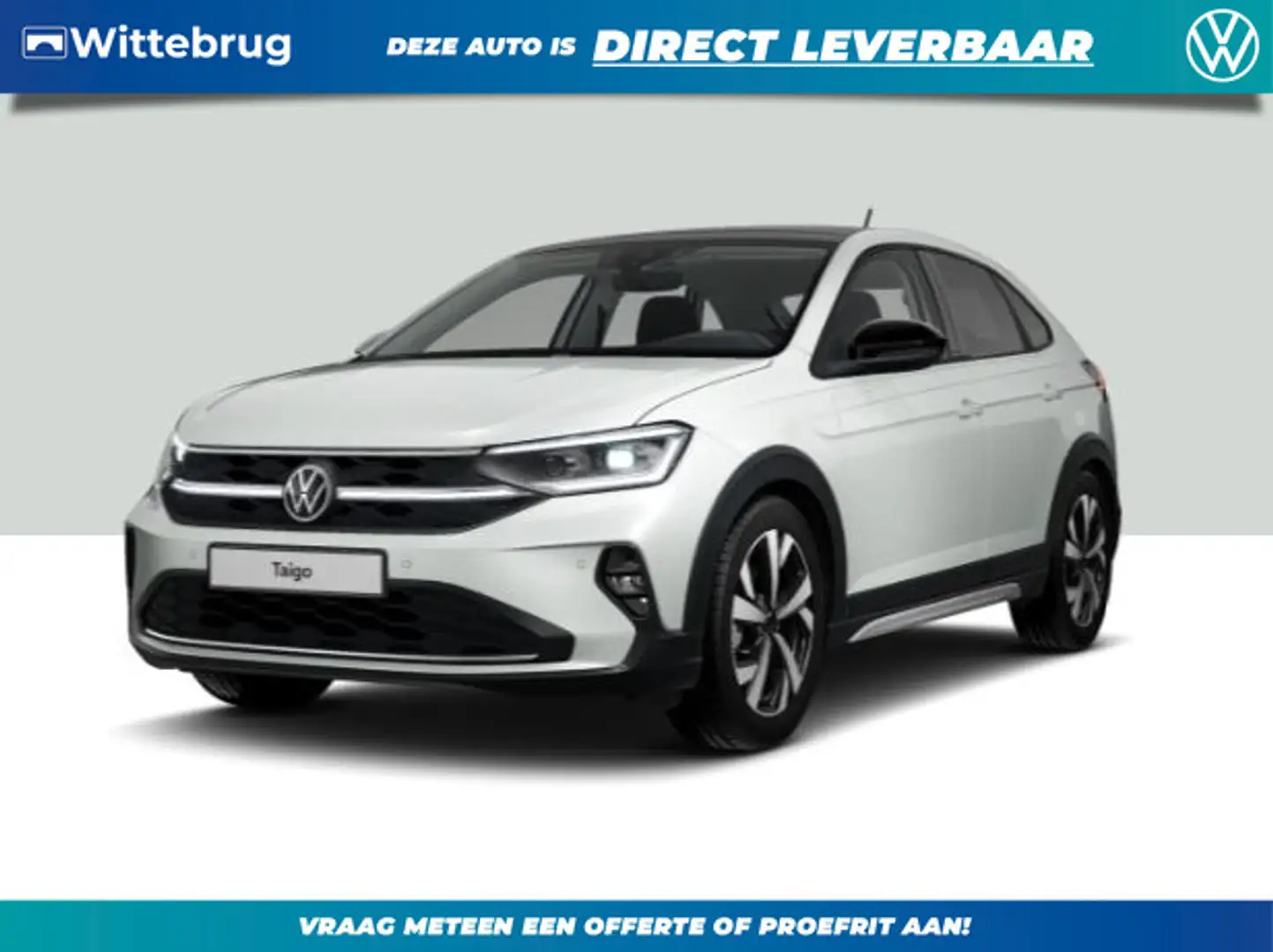 Volkswagen Taigo 1.0 TSI Style OUTLET ACTIE WITTEBRUG Wit - 1
